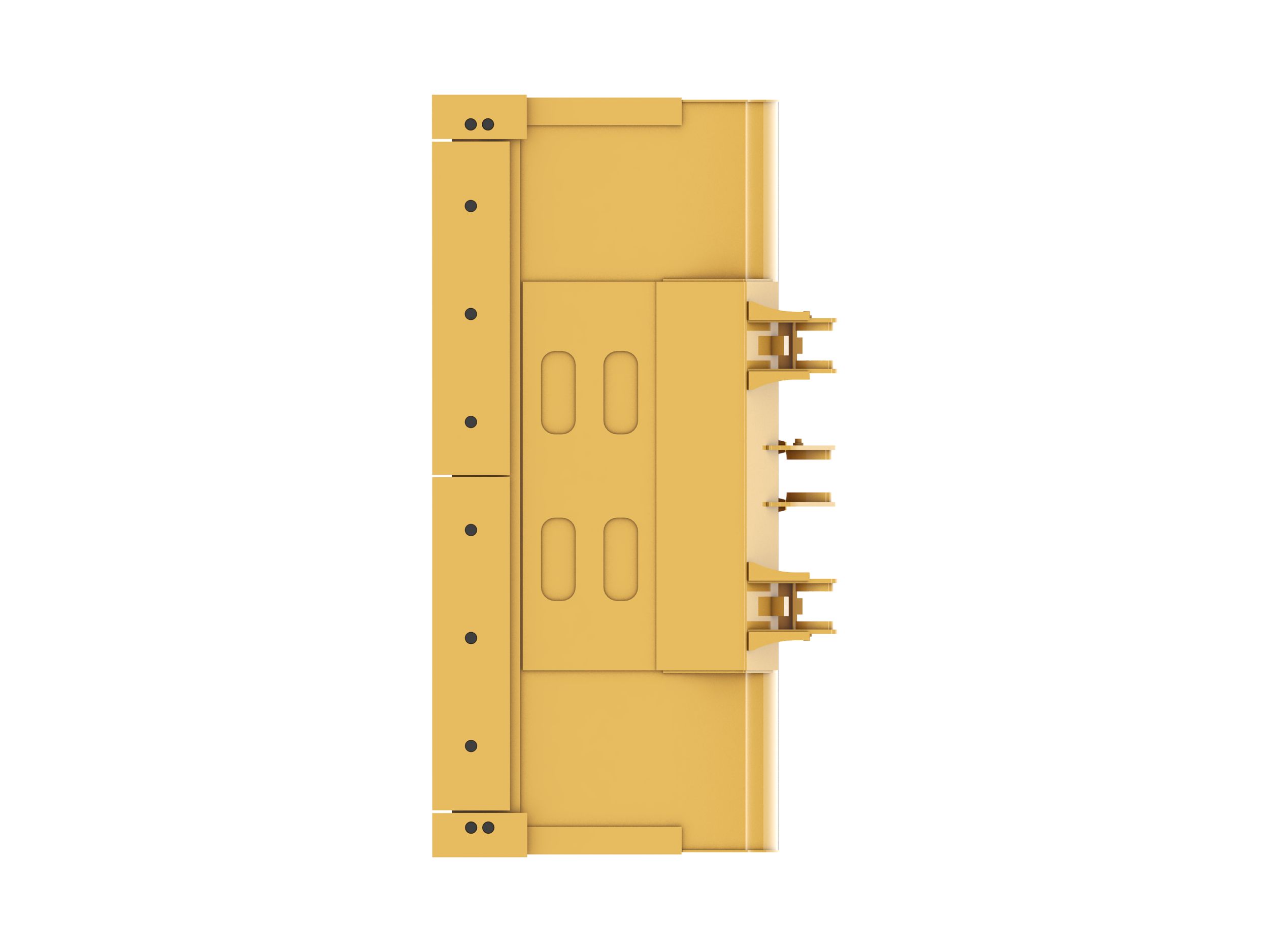 Ковш 3,0 м3 (3,9 ярда3), крепление на пальцах, режущая кромка с болтовым креплением