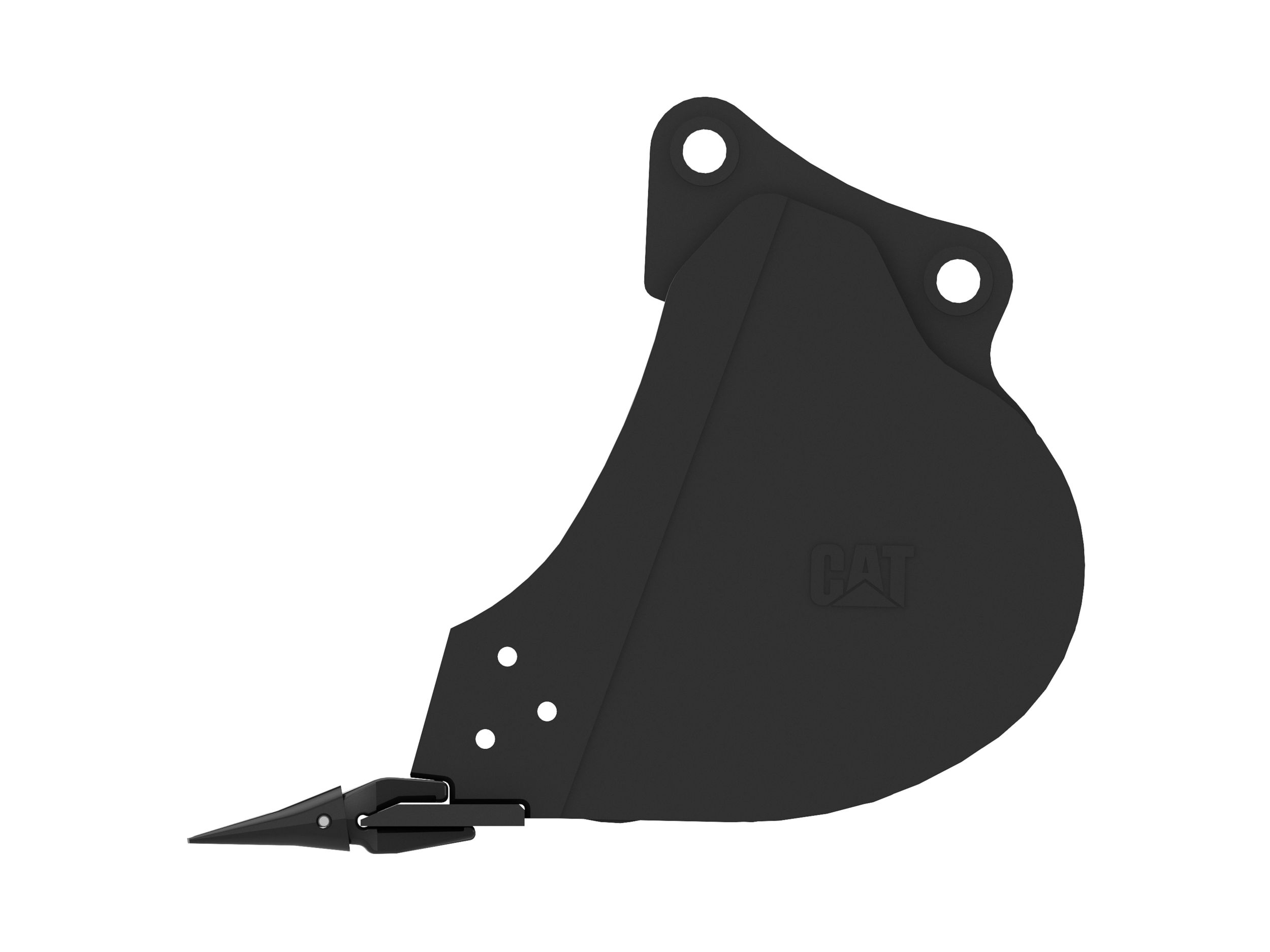 762 mm (30 in), 173 L (6.1 ft3), Pin On, 40 mm (1.6 in) 