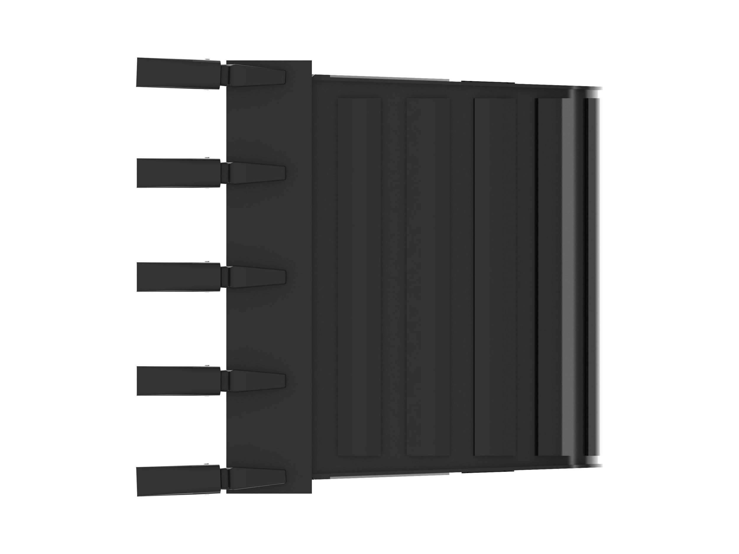 762 mm (30 in), 173 L (6.1 ft3), Pin On, 40 mm (1.6 in) 