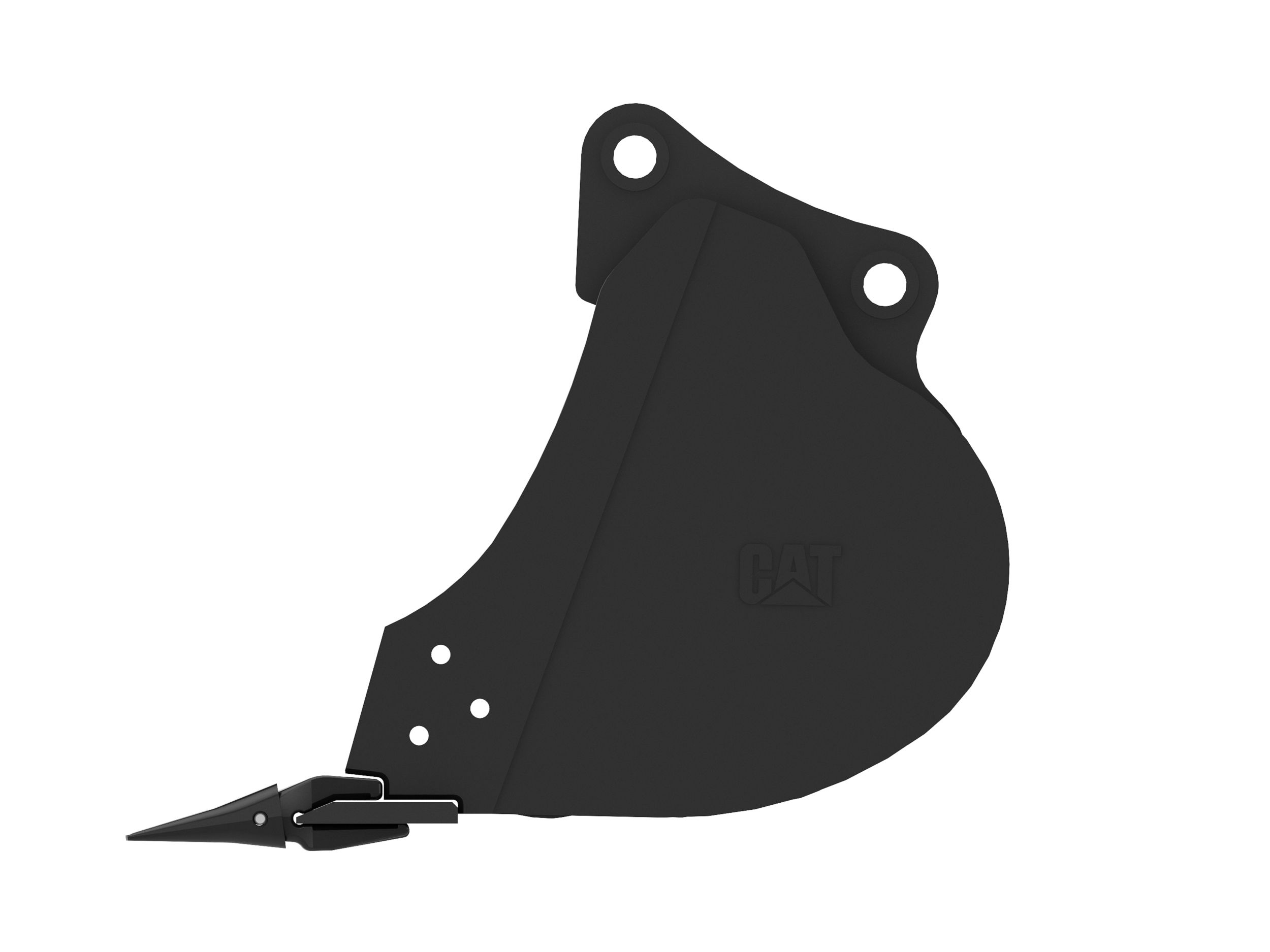 914 mm (36 in), 215 L (7.6 ft3), Pin On, 40 mm (1.6 in) 