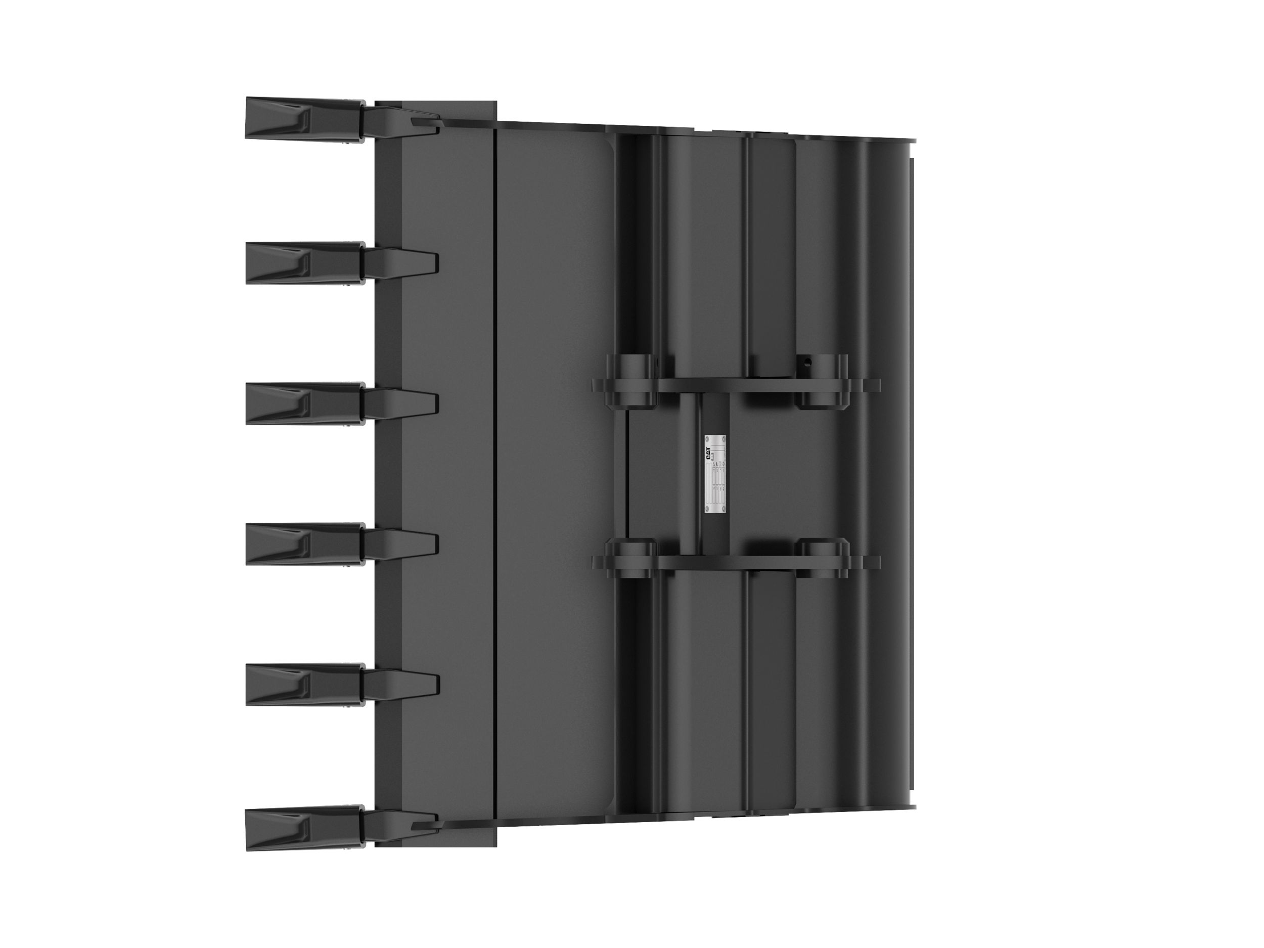 914 mm (36 in), 215 L (7.6 ft3), Pin On, 40 mm (1.6 in) 