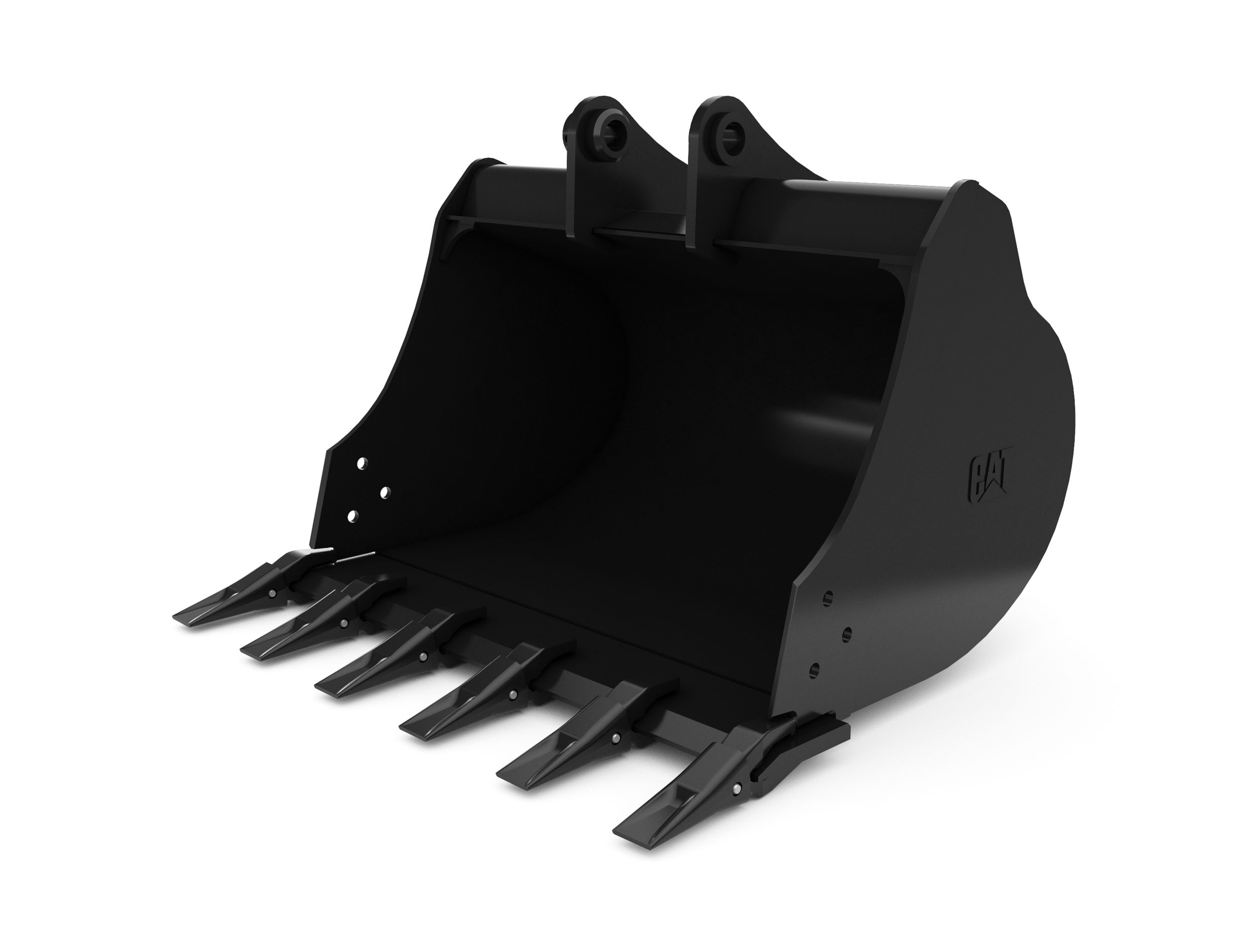 914 mm (36 in), 215 L (7.6 ft3), Pin On, 40 mm (1.6 in) 