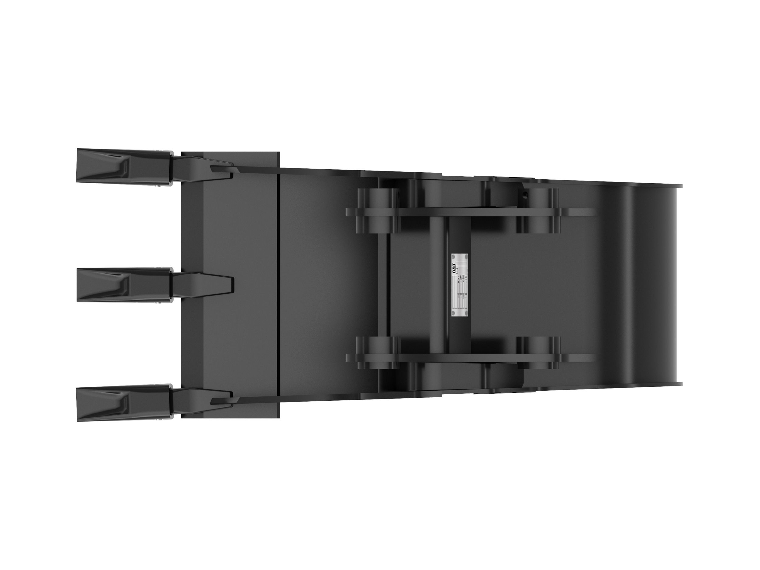 406 mm (16 in), 105 L (3.7 ft3), Pin On, 45 mm (1.8 in) 