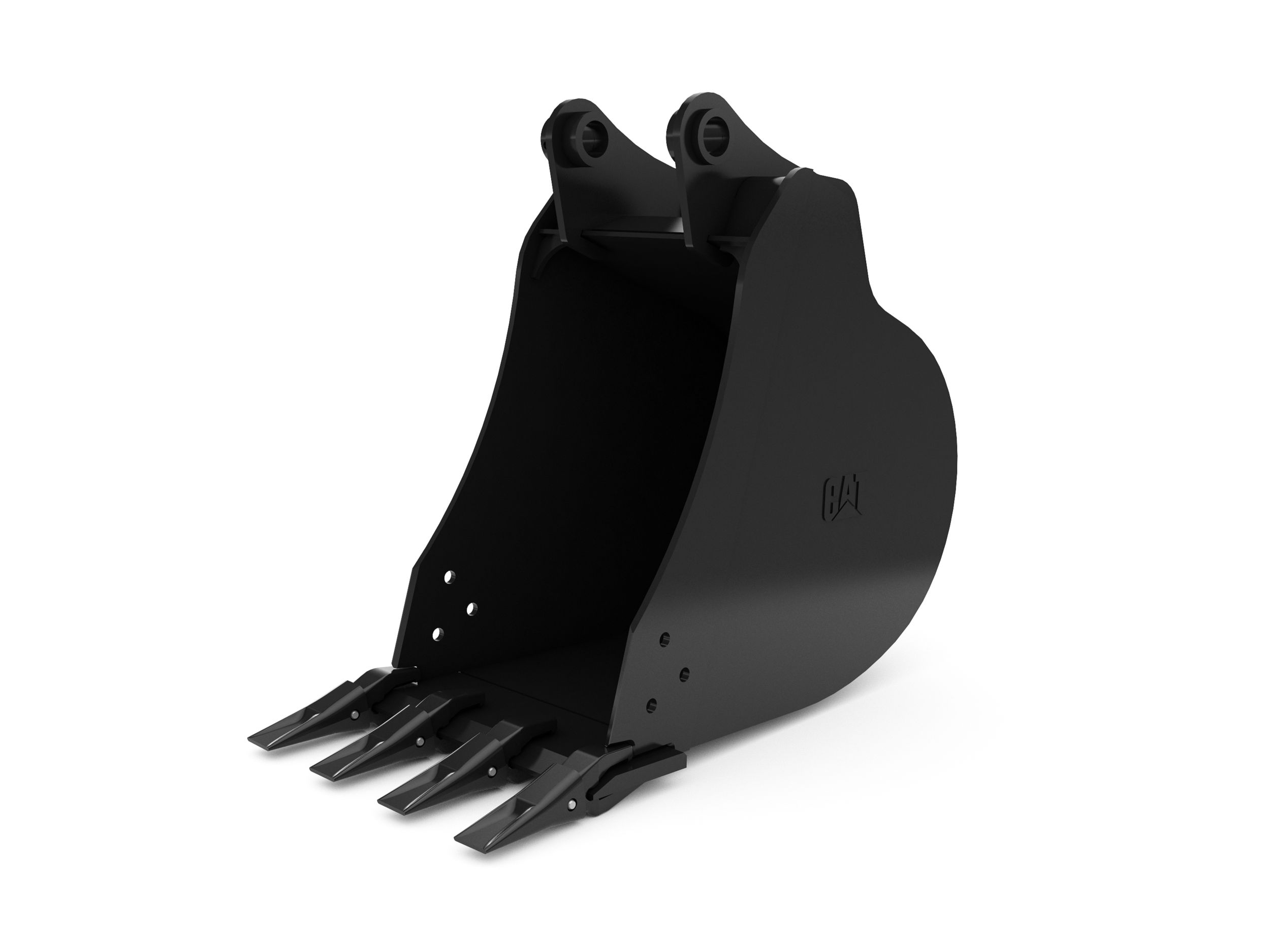 457 mm (18 in), 125 L (4.4 ft3), Pin On, 45 mm (1.8 in) 