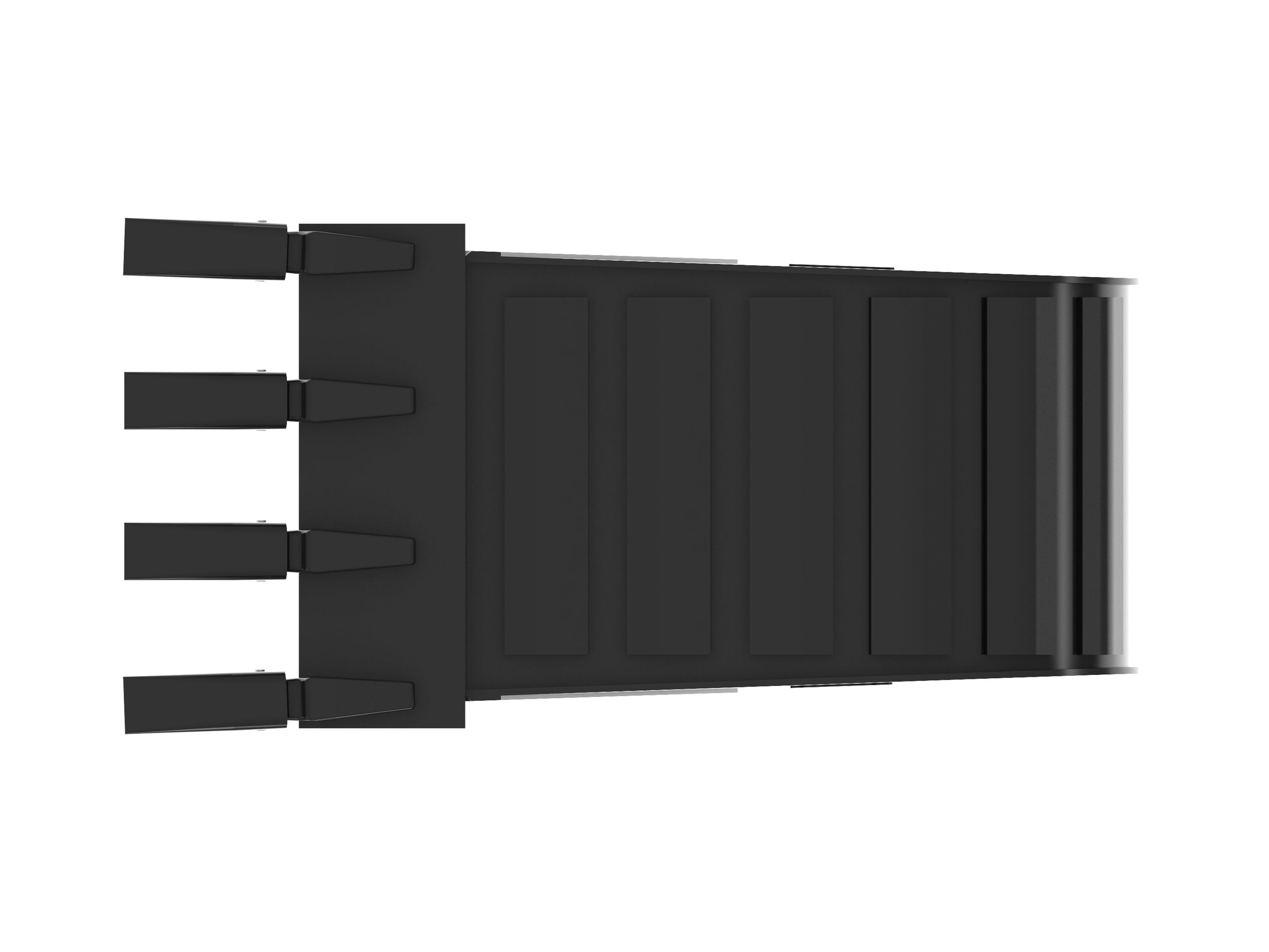 457 mm (18 in), 125 L (4.4 ft3), Pin On, 45 mm (1.8 in) 