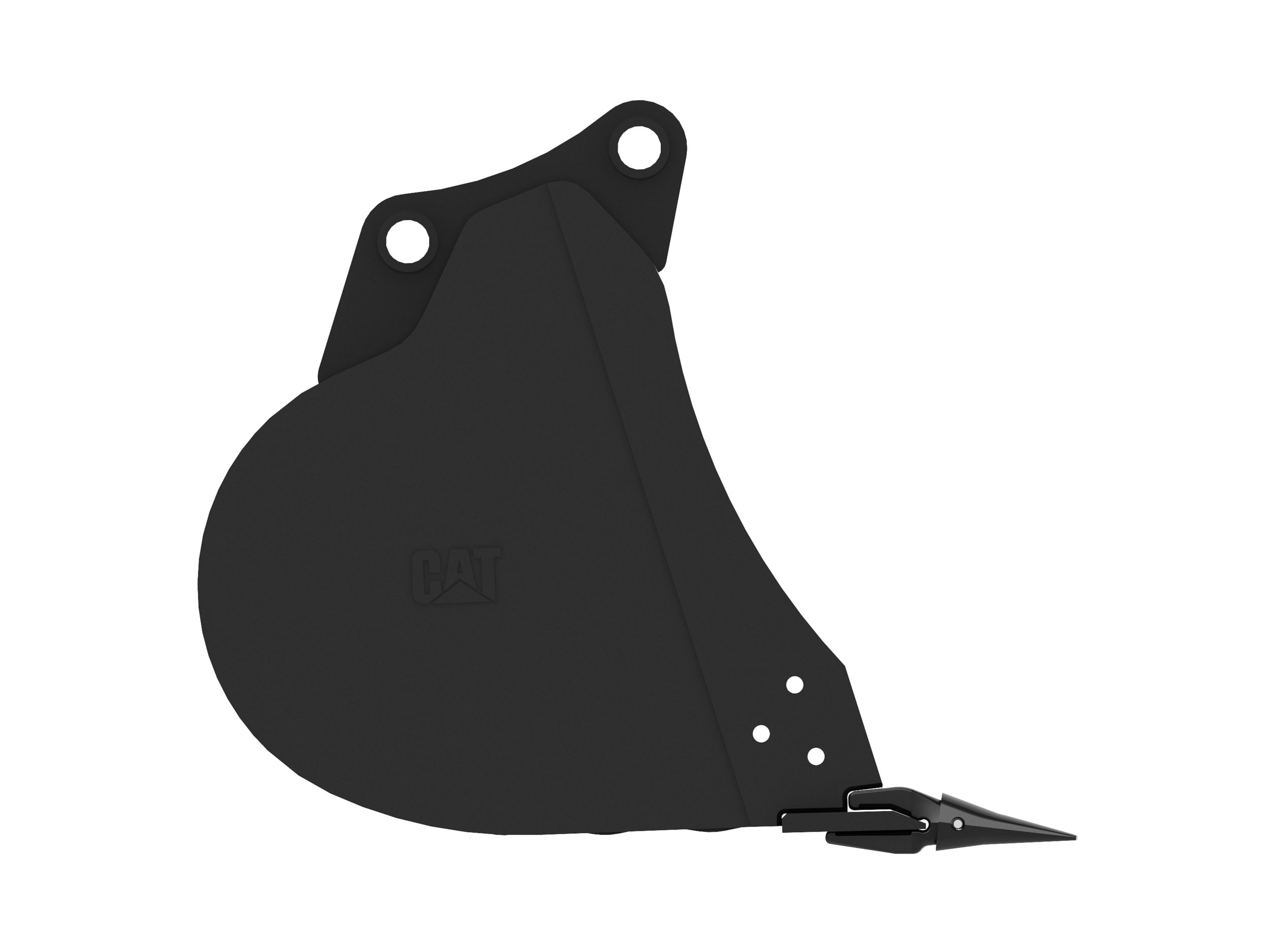 508 mm (20 in), 144 L (5.1 ft3), Pin On, 45 mm (1.8 in) 