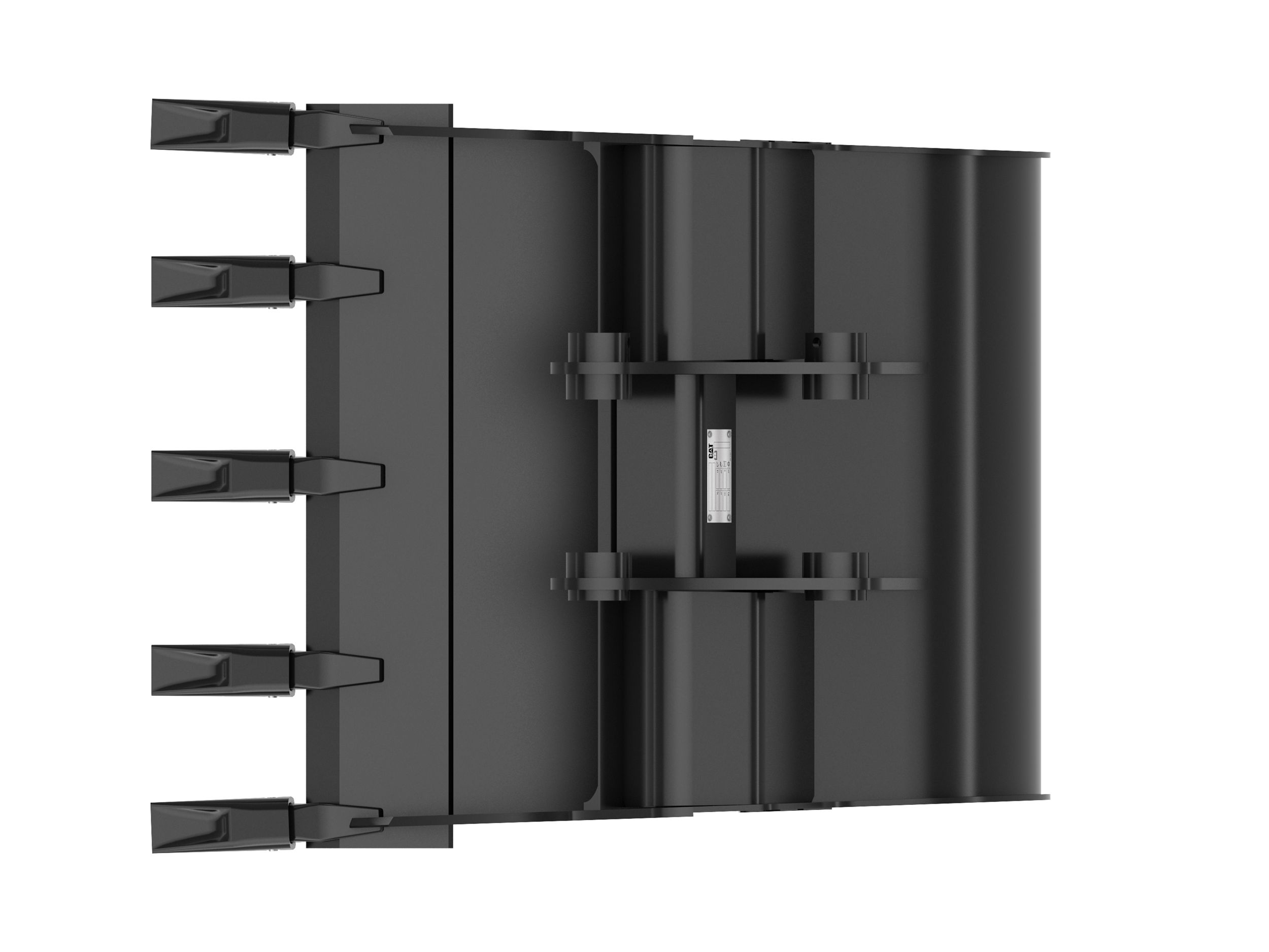 762 mm (30 in), 241 L (8.5 ft3), Pin On, 45 mm (1.8 in) 