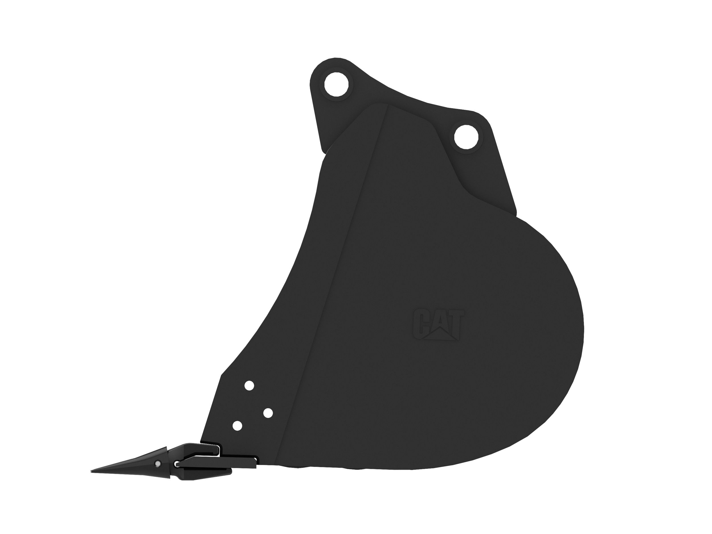 762 mm (30 in), 241 L (8.5 ft3), Pin On, 45 mm (1.8 in) 