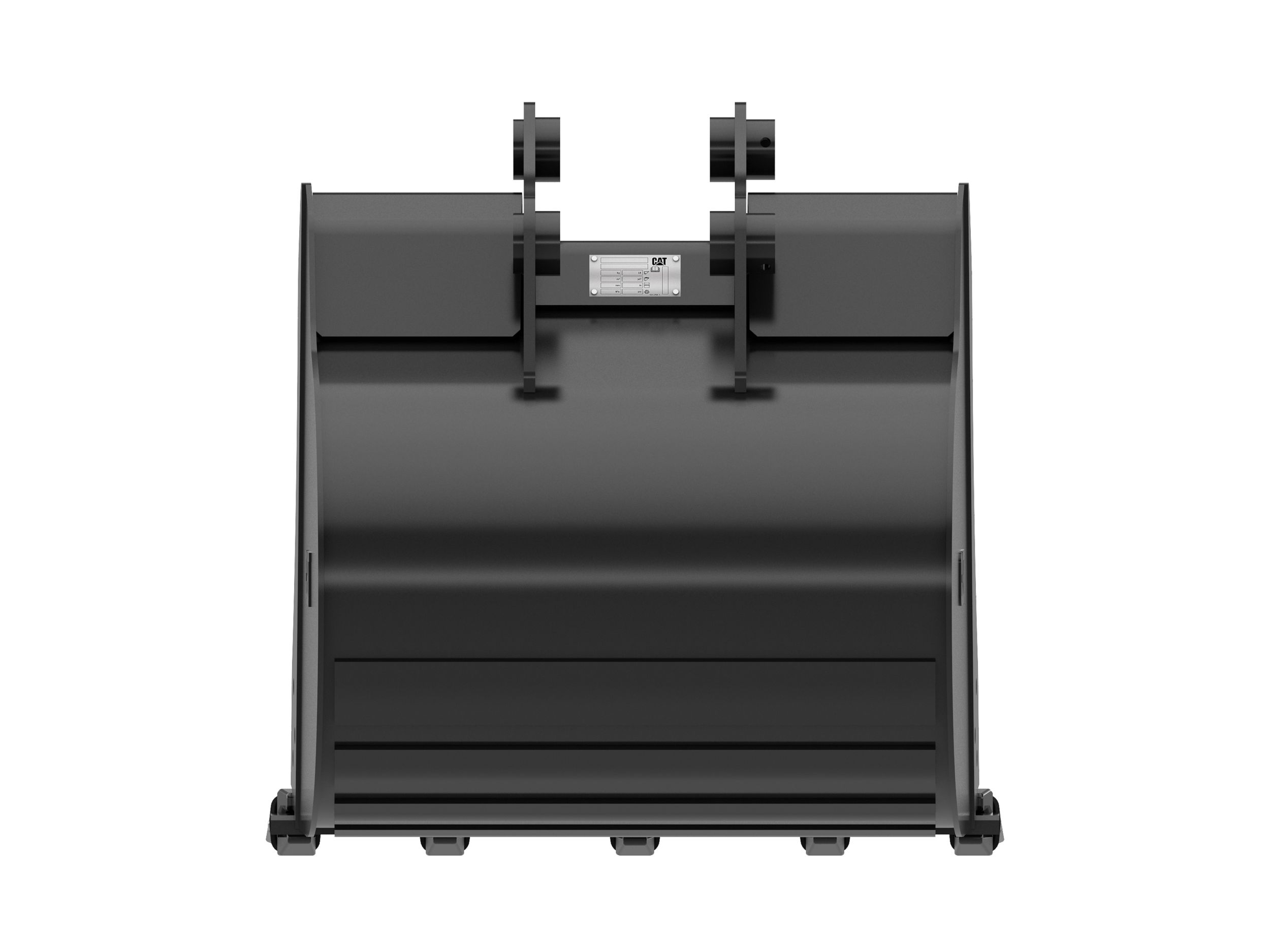 762 mm (30 in), 241 L (8.5 ft3), Pin On, 45 mm (1.8 in) 