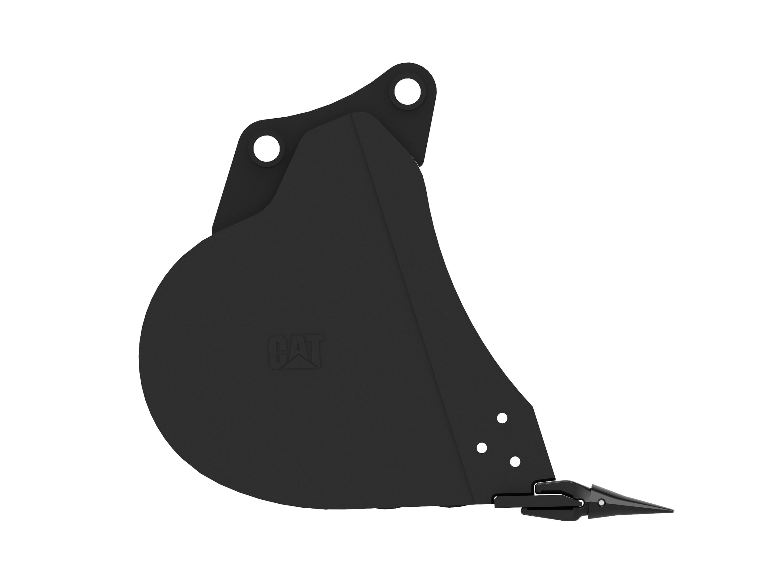 762 mm (30 in), 241 L (8.5 ft3), Pin On, 45 mm (1.8 in) 