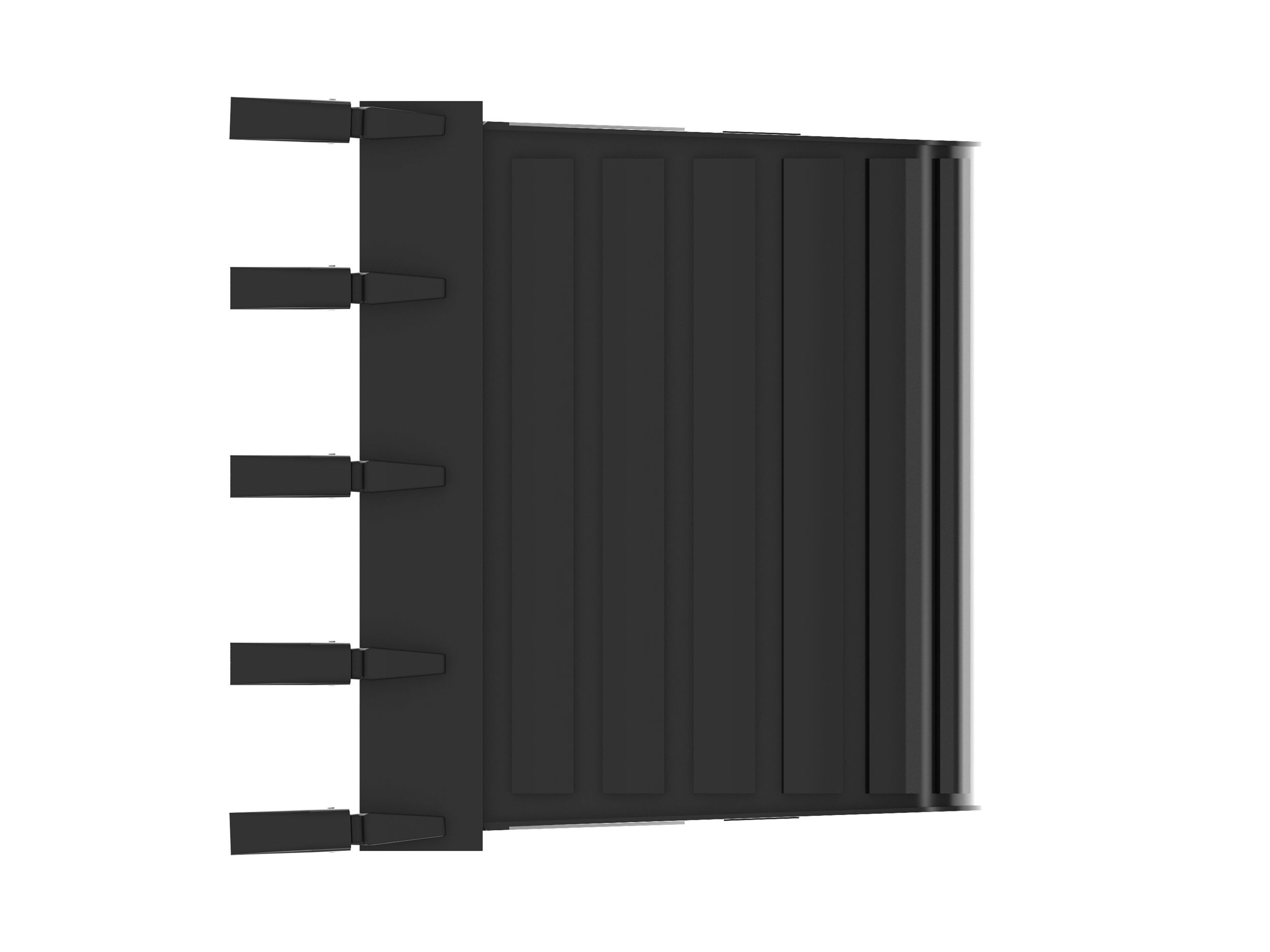 914 mm (36 in), 300 L (10.6 ft3), Pin On, 45 mm (1.8 in) 