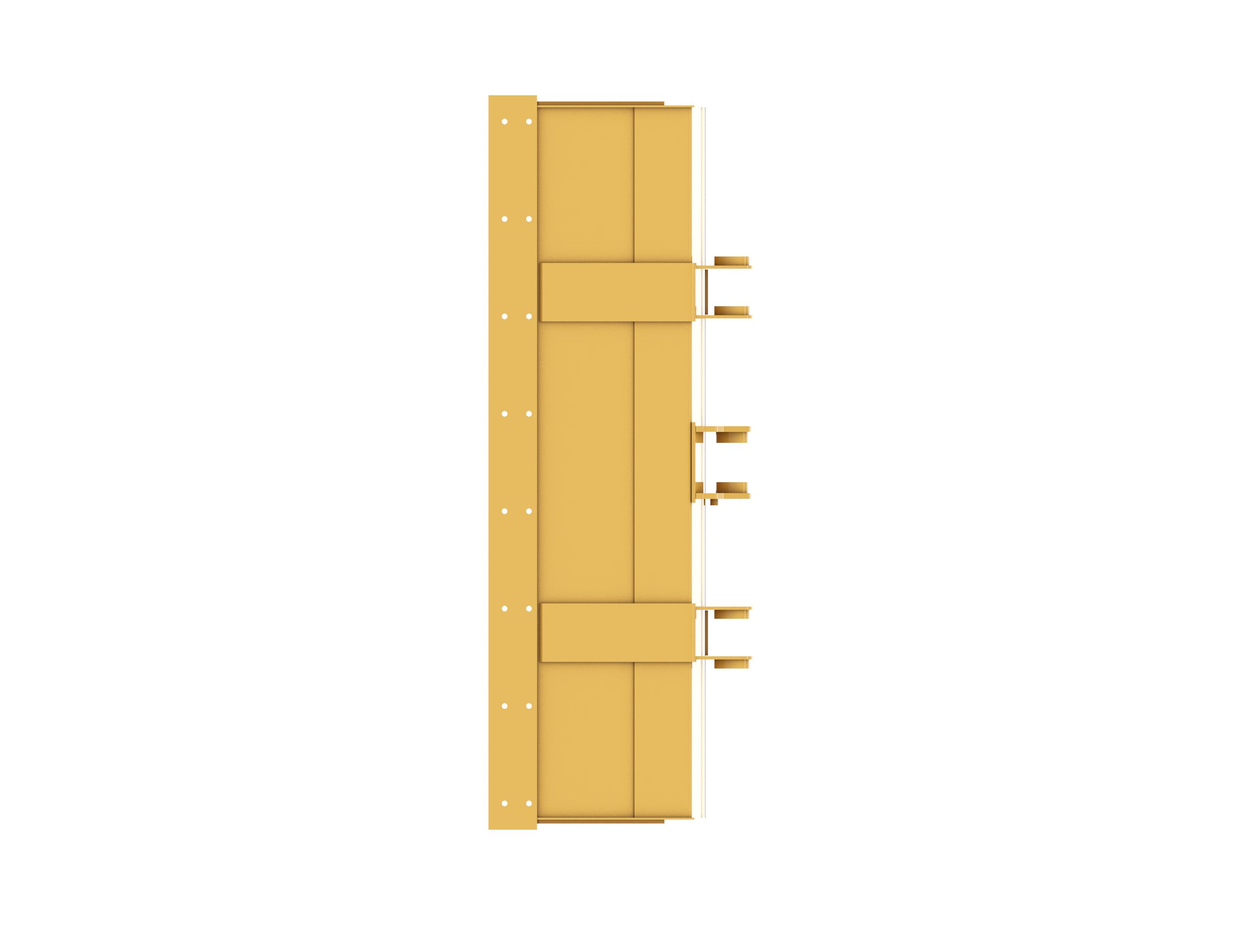 0.76 m3 (1.0 yd3), Parallel Lift Pin On, Base Edge 