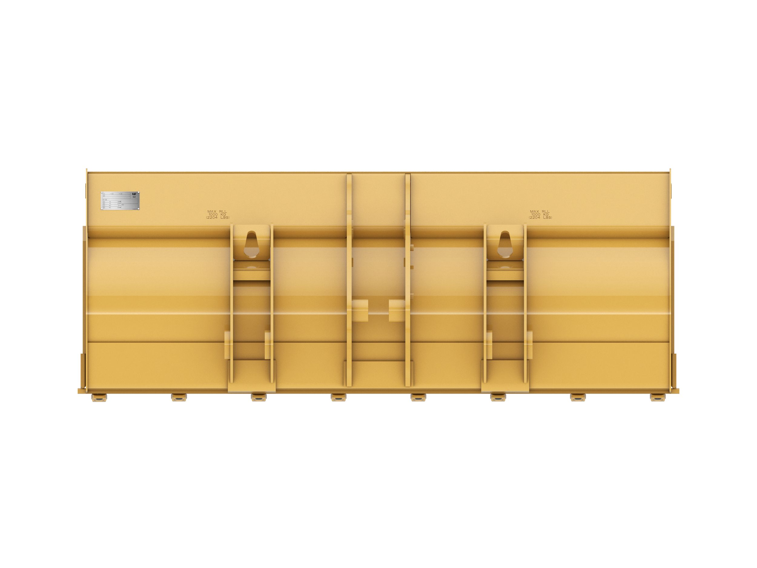 1.0 m3 (1.3 yd3), Single Tilt Pin On, Bolt-On Teeth 