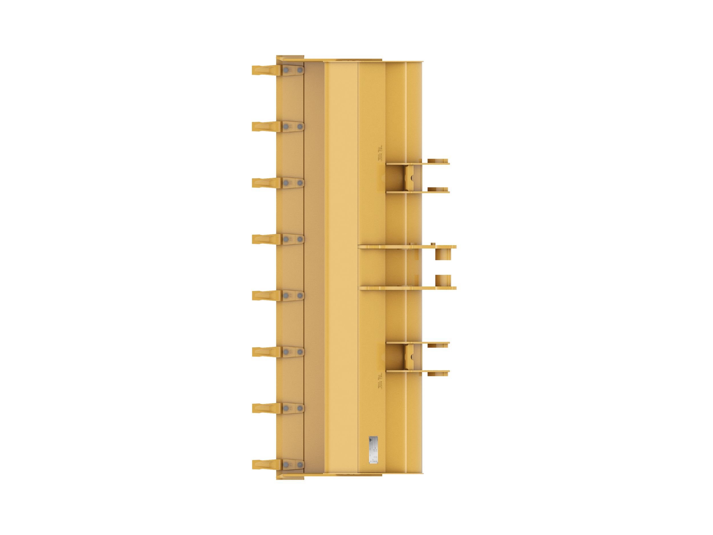 1.0 m3 (1.3 yd3), Single Tilt Pin On, Bolt-On Teeth 