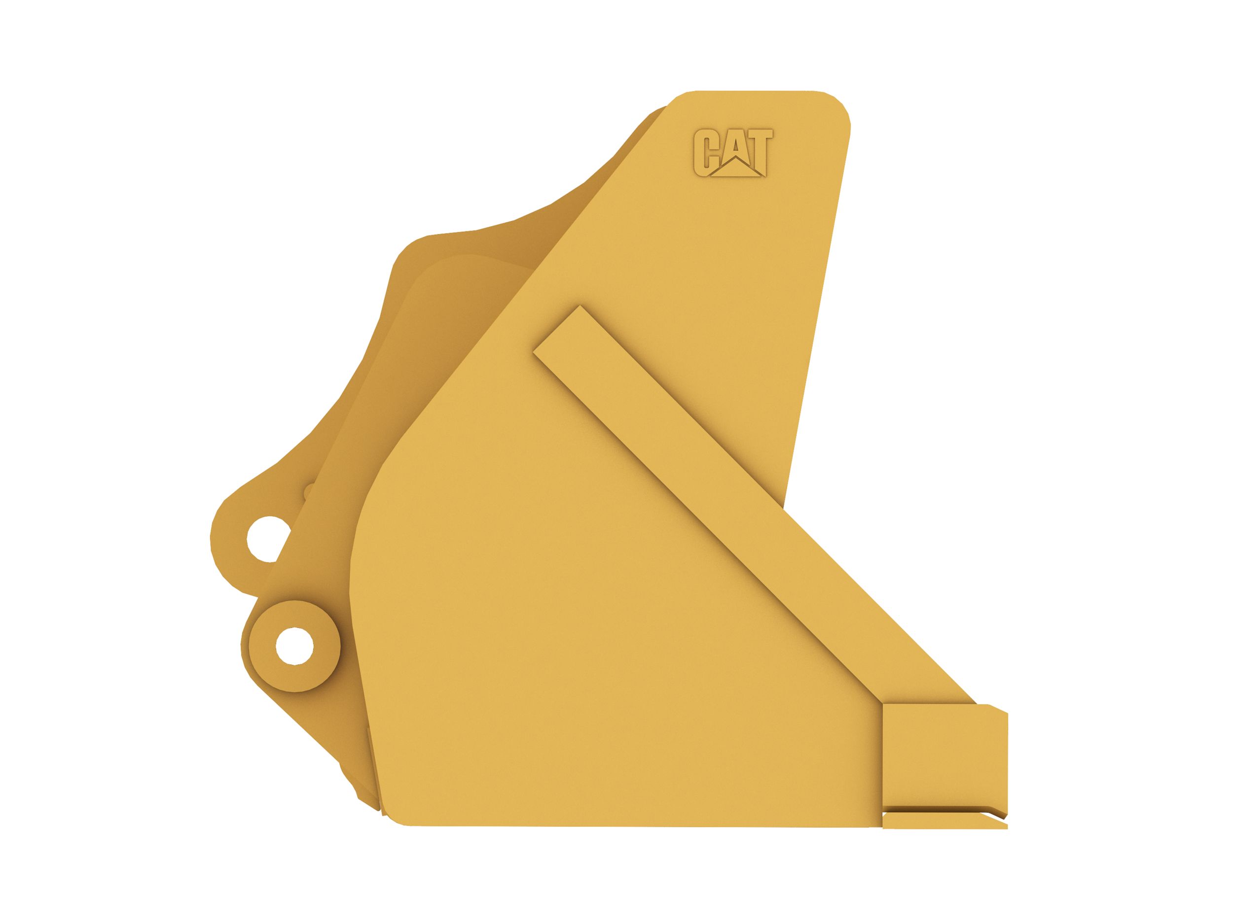 1.1 m3 (1.4 yd3), Single Tilt Pin On, Base Edge 