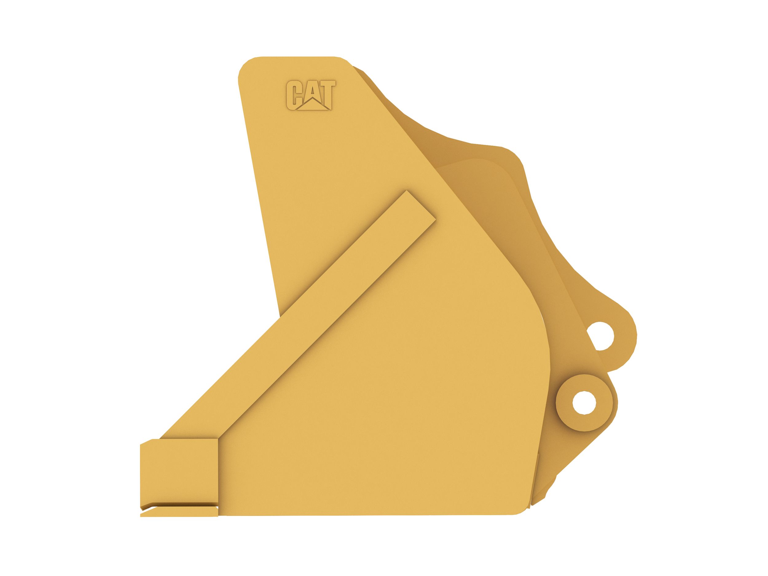 1.1 m3 (1.4 yd3), Single Tilt Pin On, Base Edge 