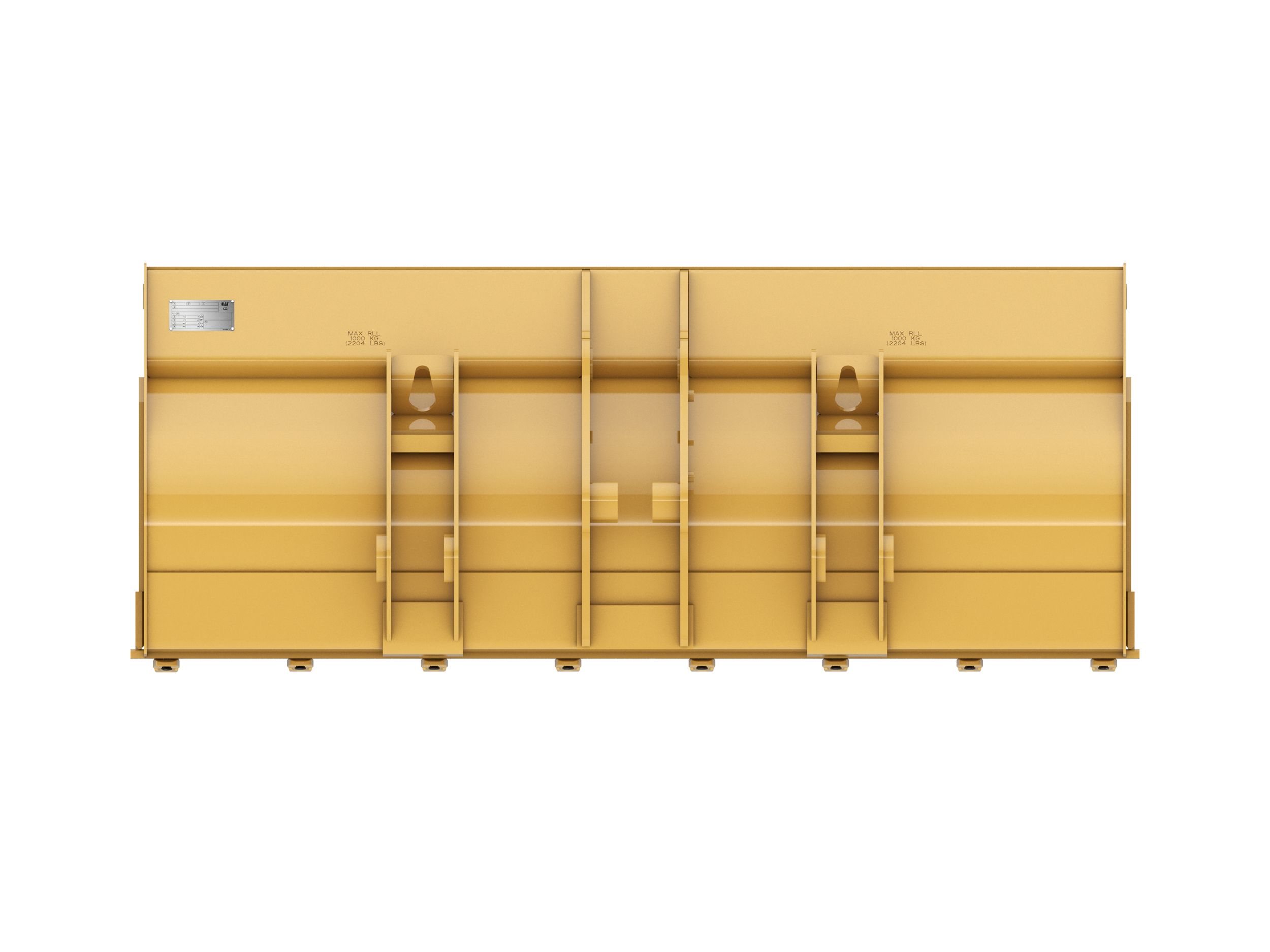 1.1 m3 (1.4 yd3), Single Tilt Pin On, Bolt-On Teeth 