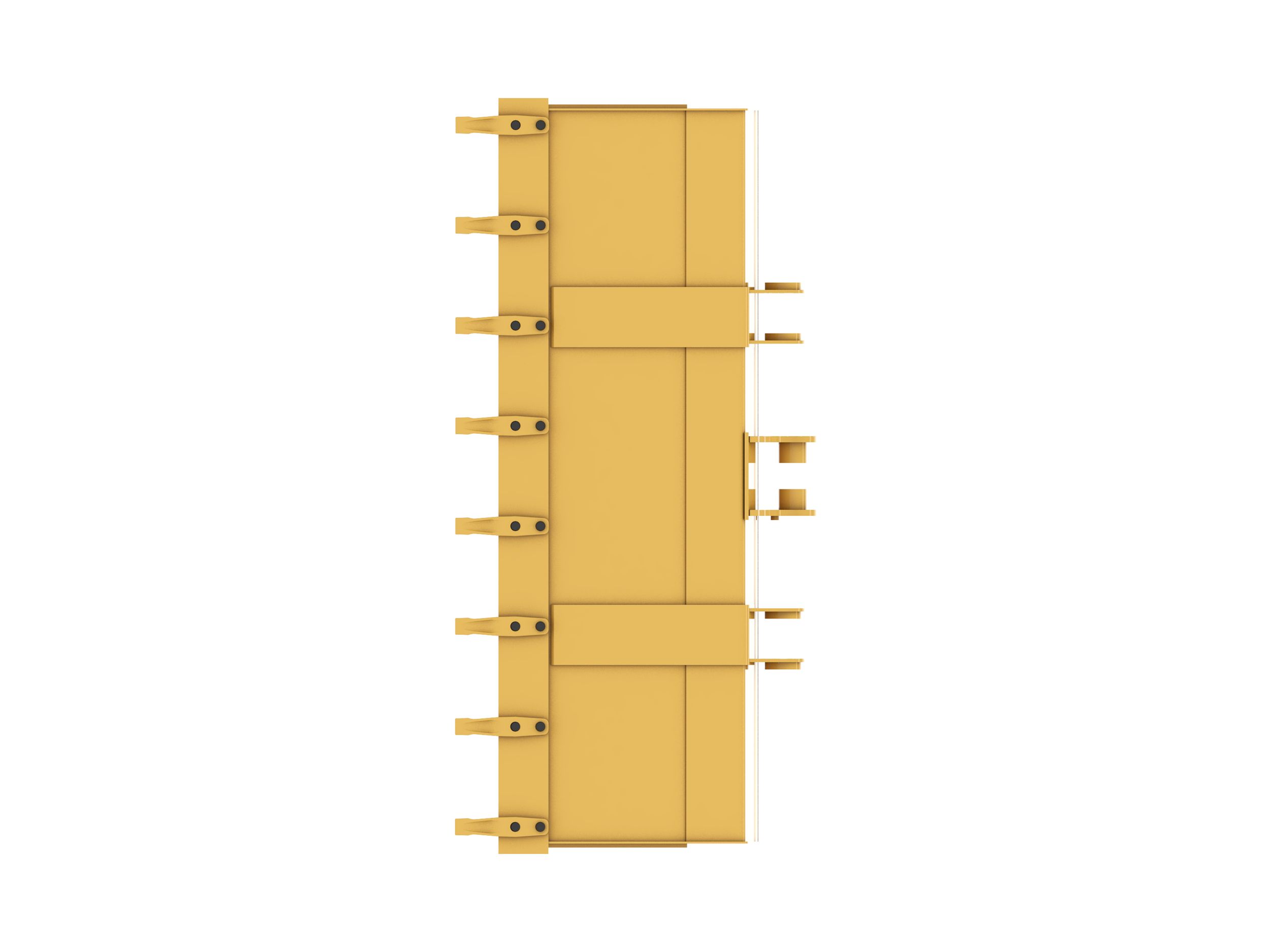 1.1 m3 (1.4 yd3), Single Tilt Pin On, Bolt-On Teeth 