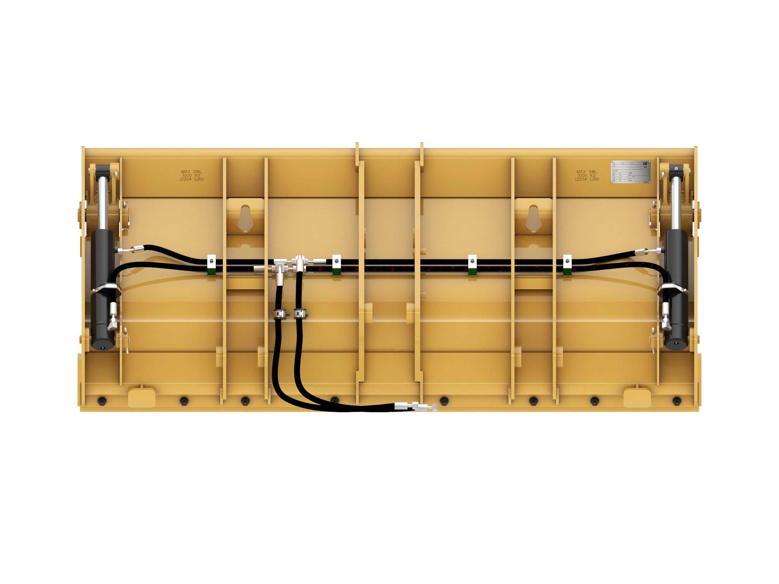 Ковш 1,0 м3 (1,3 ярда3) с креплением на пальцах