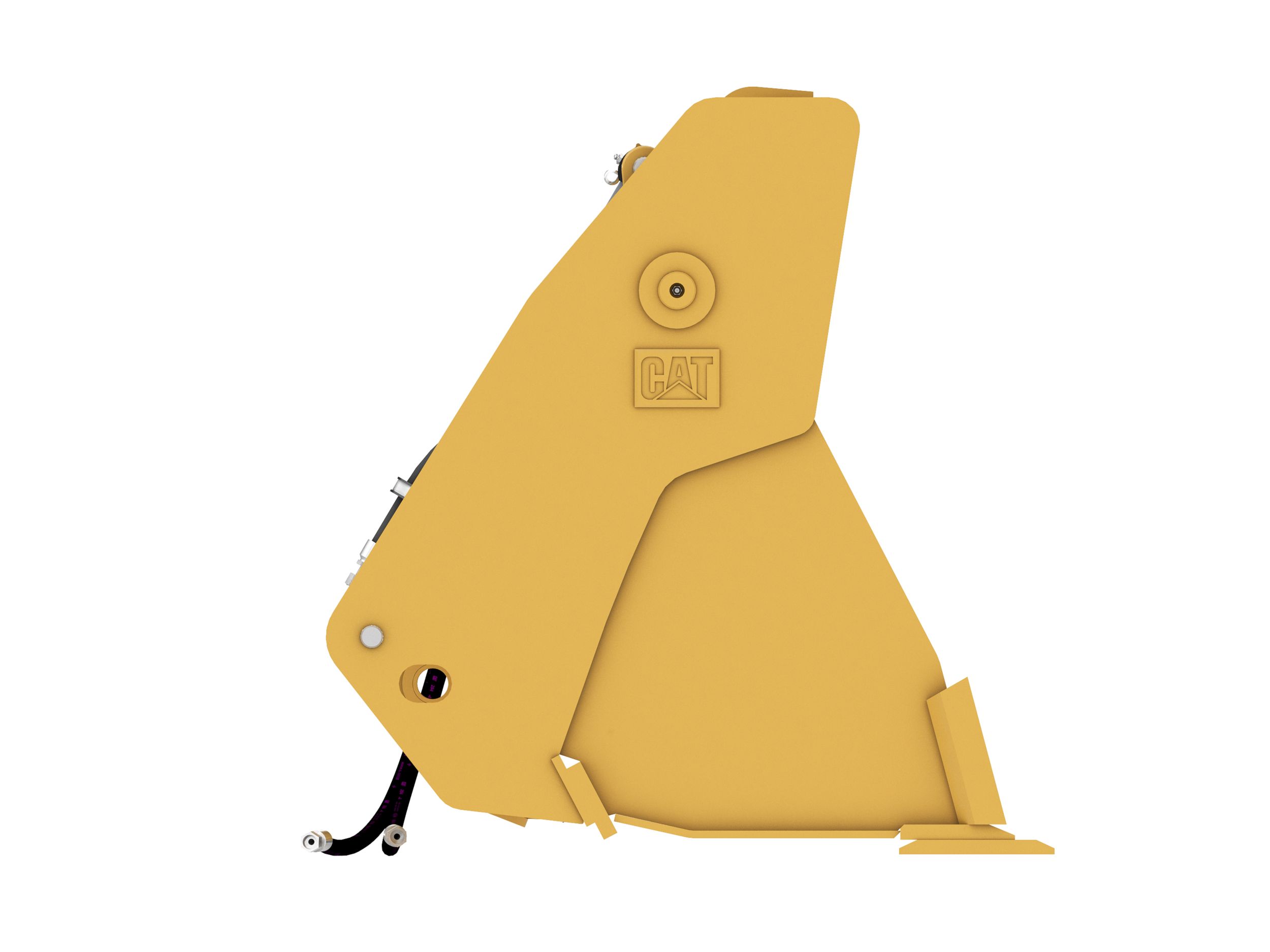 1.0 m3 (1.3 yd3), Single Tilt Pin On, Bolt-On Cutting Edge 