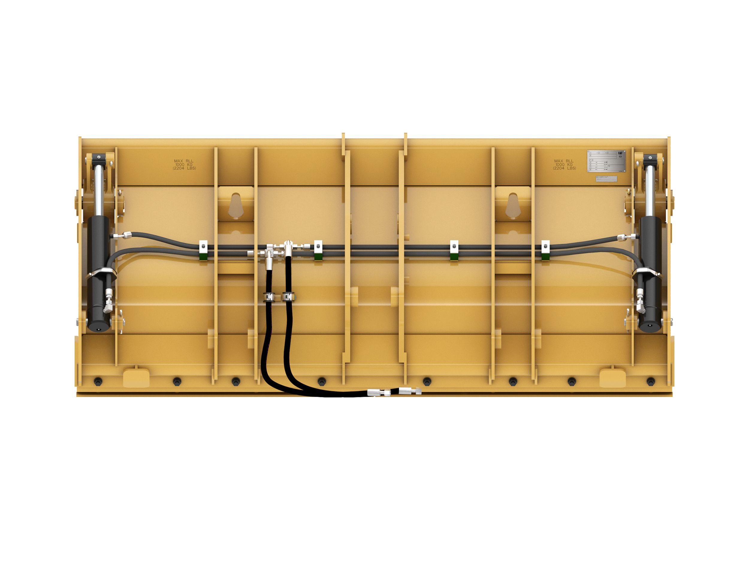 1.0 m3 (1.3 yd3), Single Tilt Pin On, Bolt-On Cutting Edge 