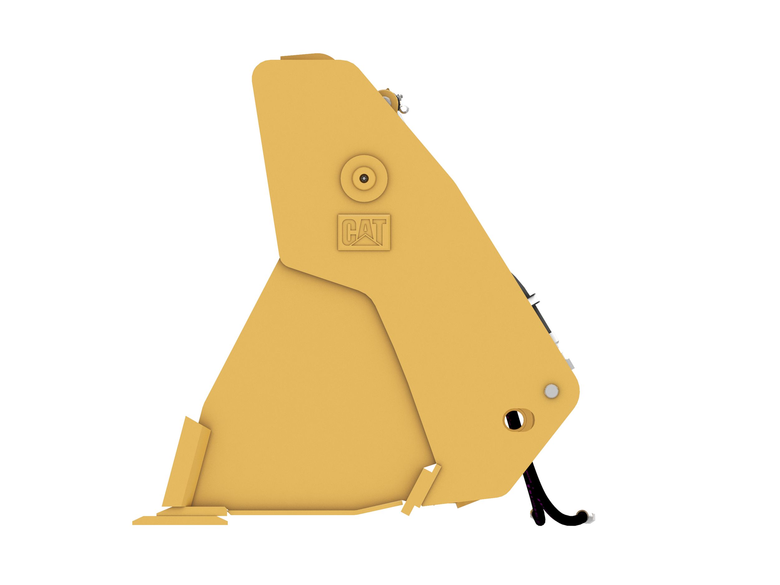 1.0 m3 (1.3 yd3), Single Tilt Pin On, Bolt-On Cutting Edge 