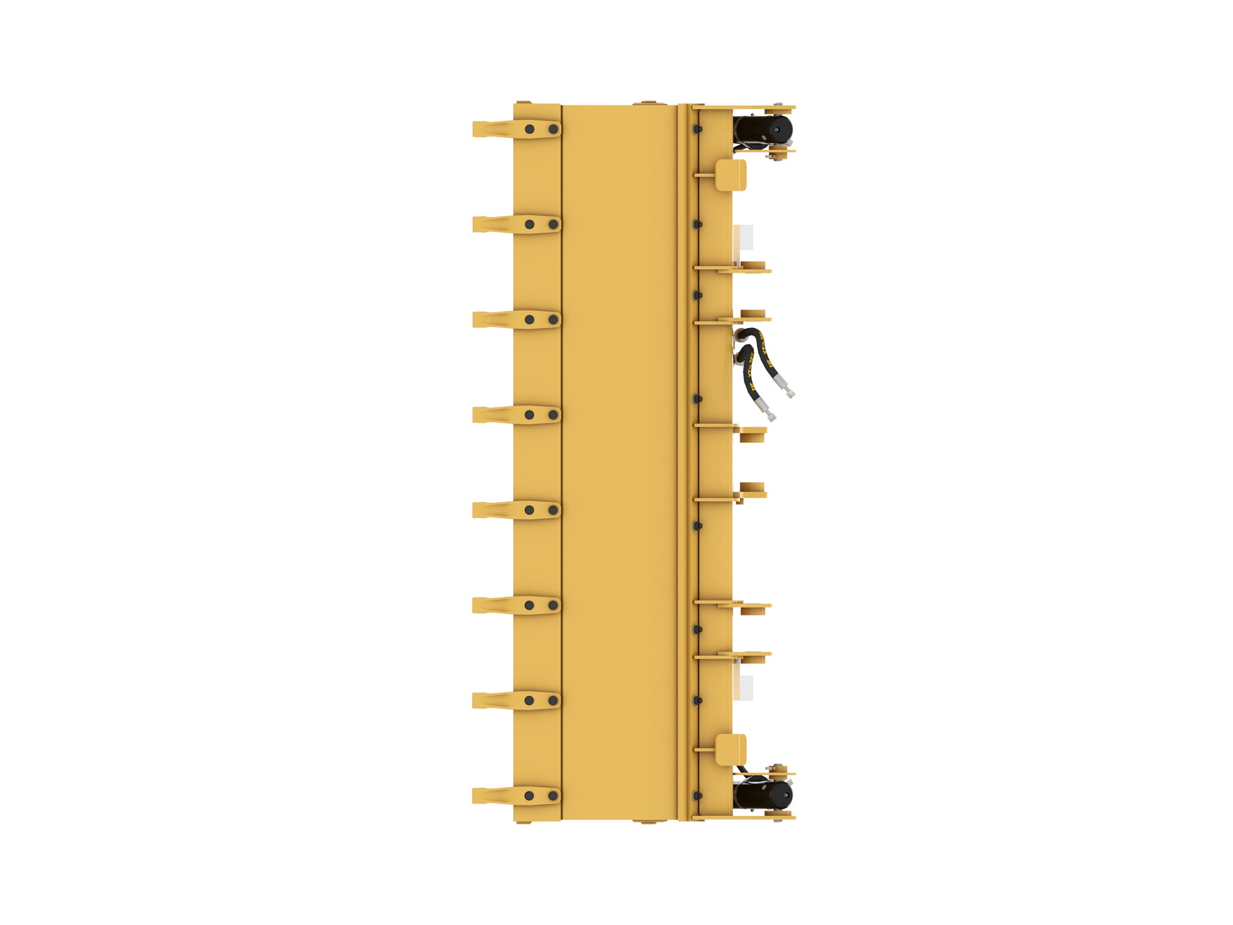 232-2684: 1.0 m3 (1.3 yd3), Single Tilt Pin On, Bolt-On Teeth, Forks 
