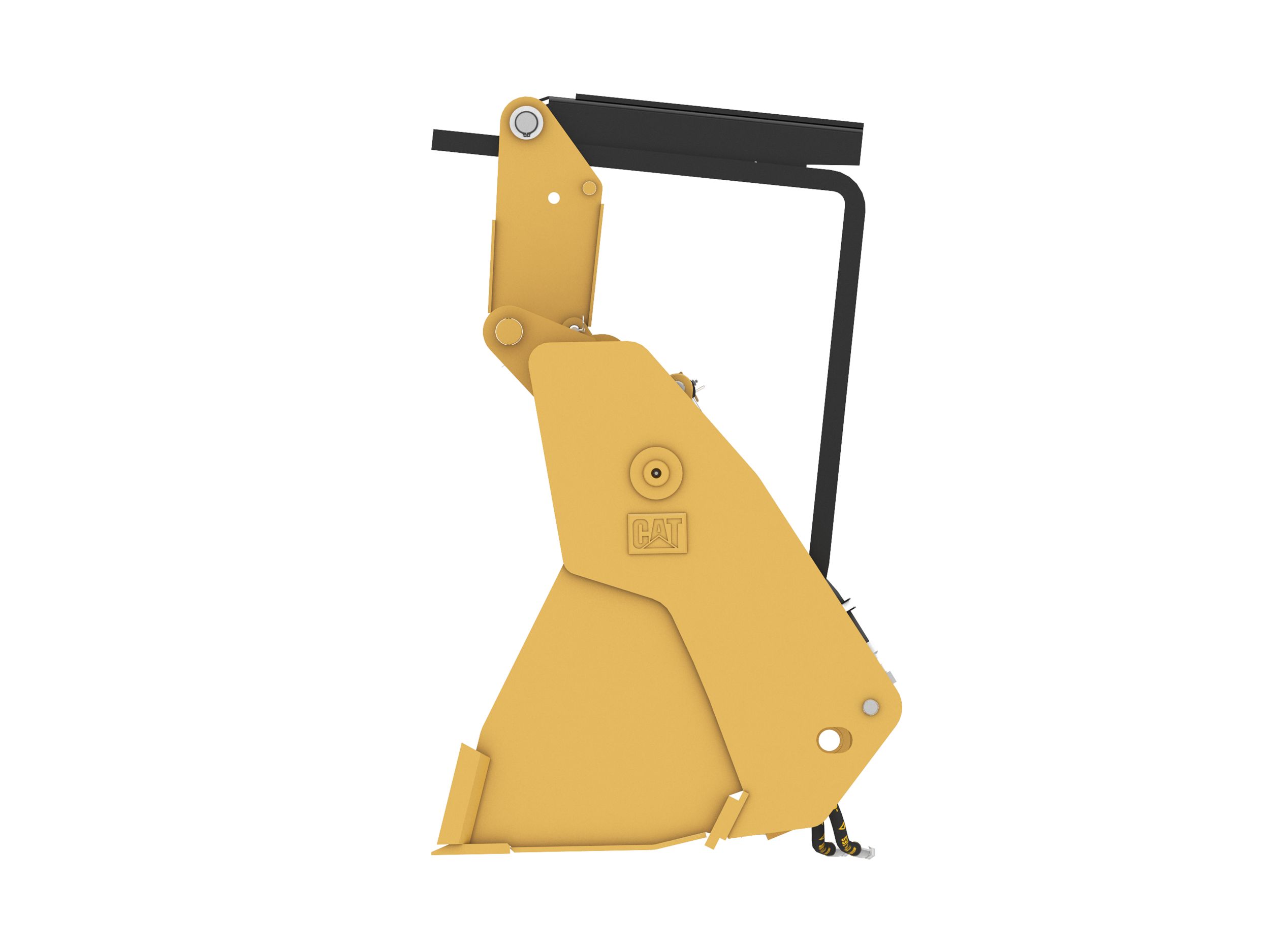 1.0 m3 (1.3 yd3), Single Tilt Pin On, Base Edge, Forks 