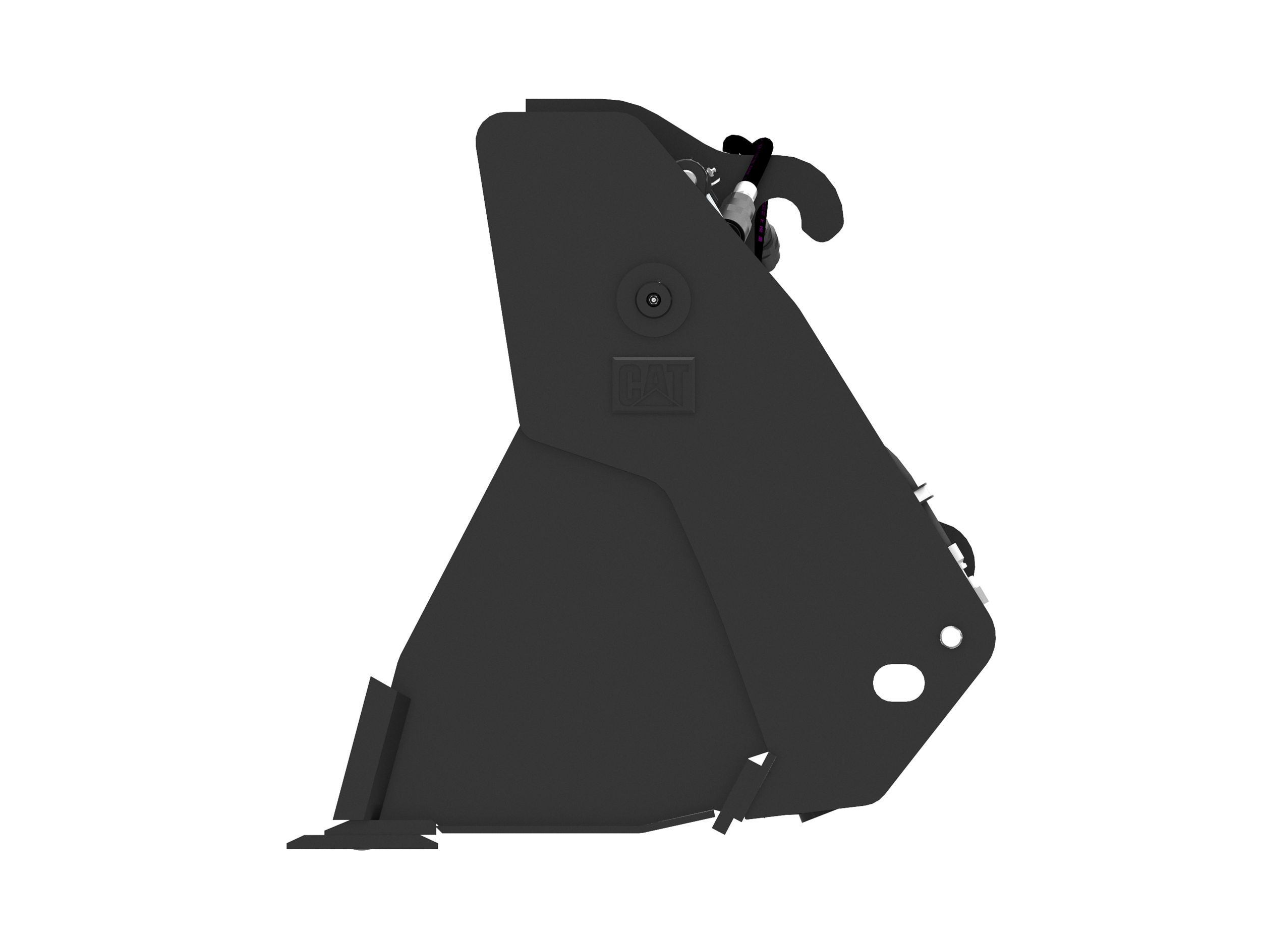 1.1 m3 (1.4 yd3), IT Coupler, Bolt-On Cutting Edge 