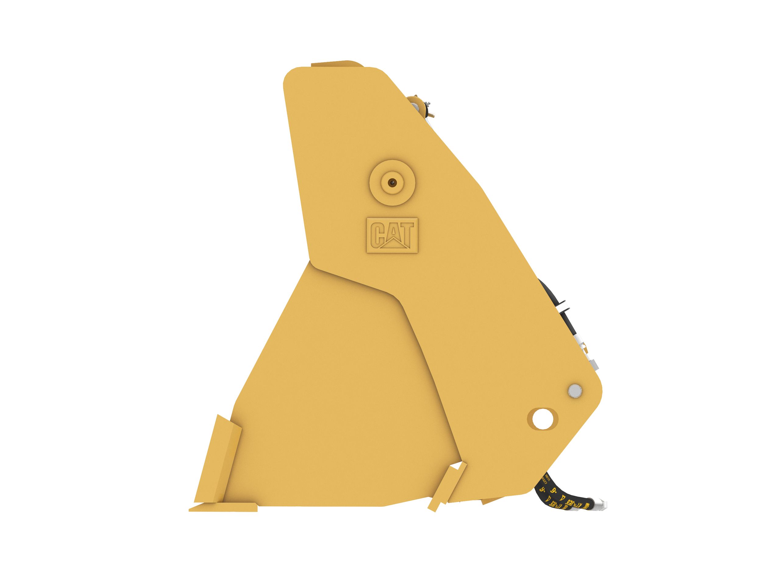 1.03 m3 (1.3 yd3), Single Tilt Pin On, Base Edge 