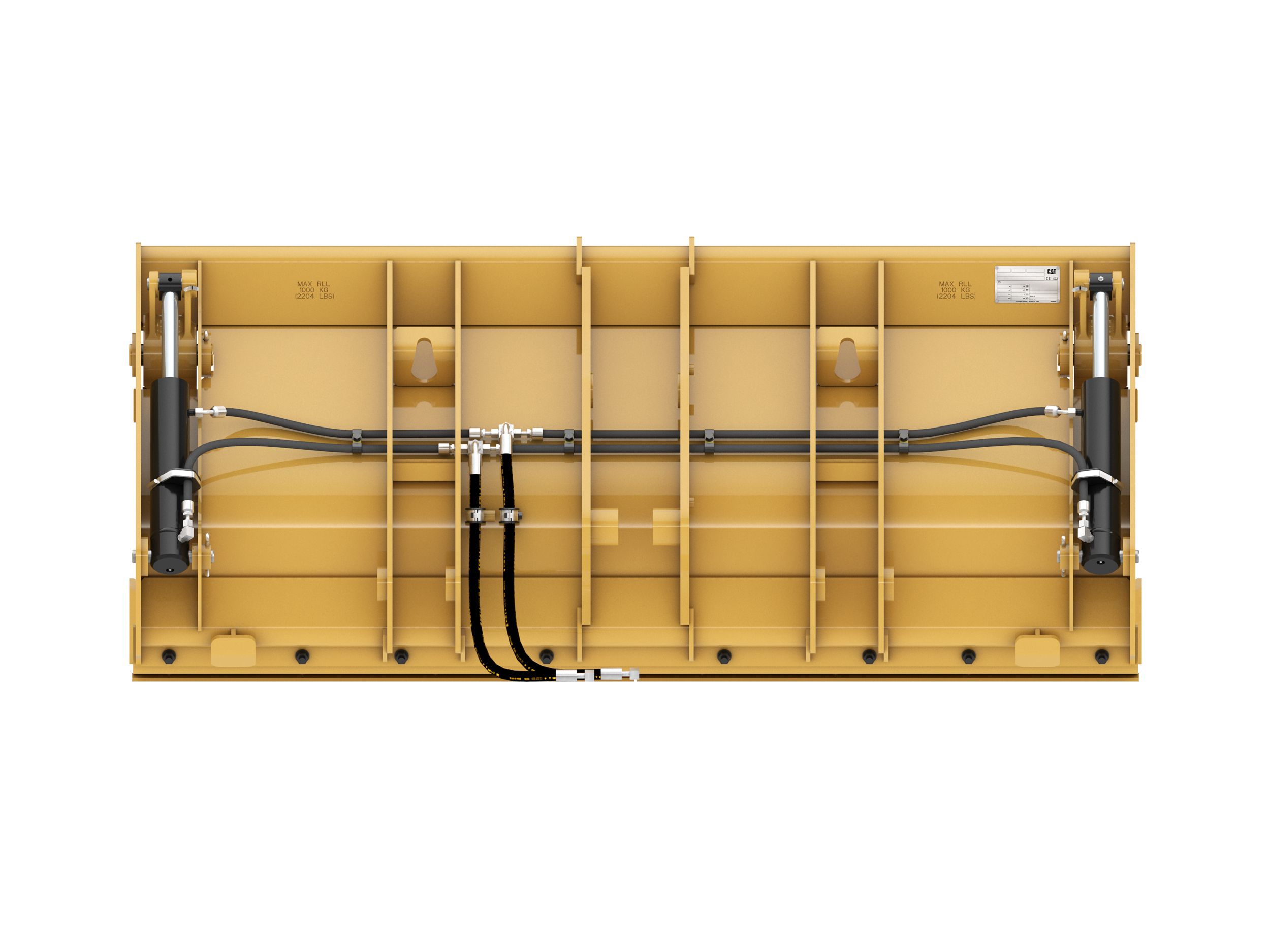 1.03 m3 (1.3 yd3), Single Tilt Pin On, Bolt-On Cutting Edge 