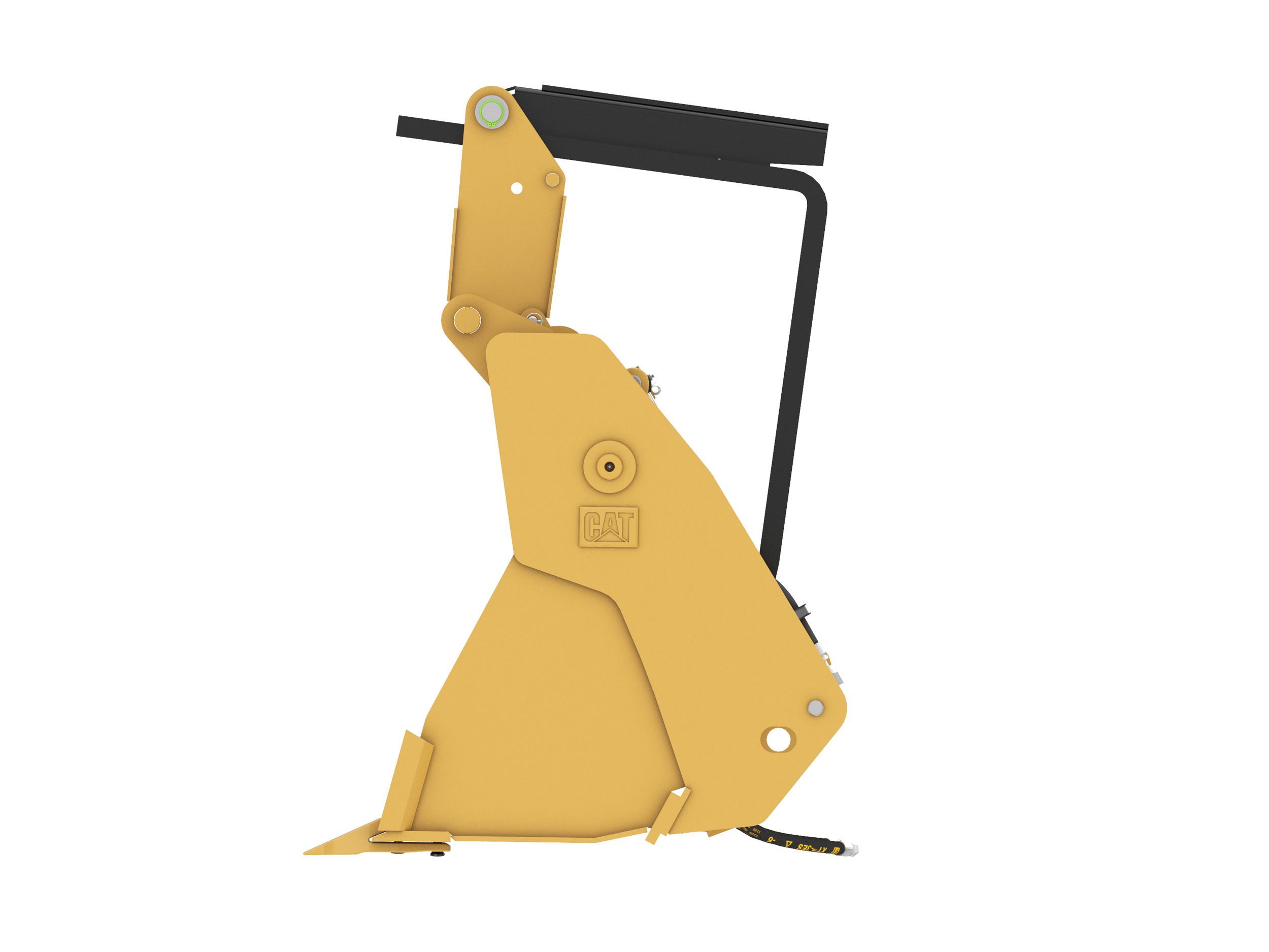 1.03 m3 (1.3 yd3), Single Tilt Pin On, Bolt-On Teeth, Forks 