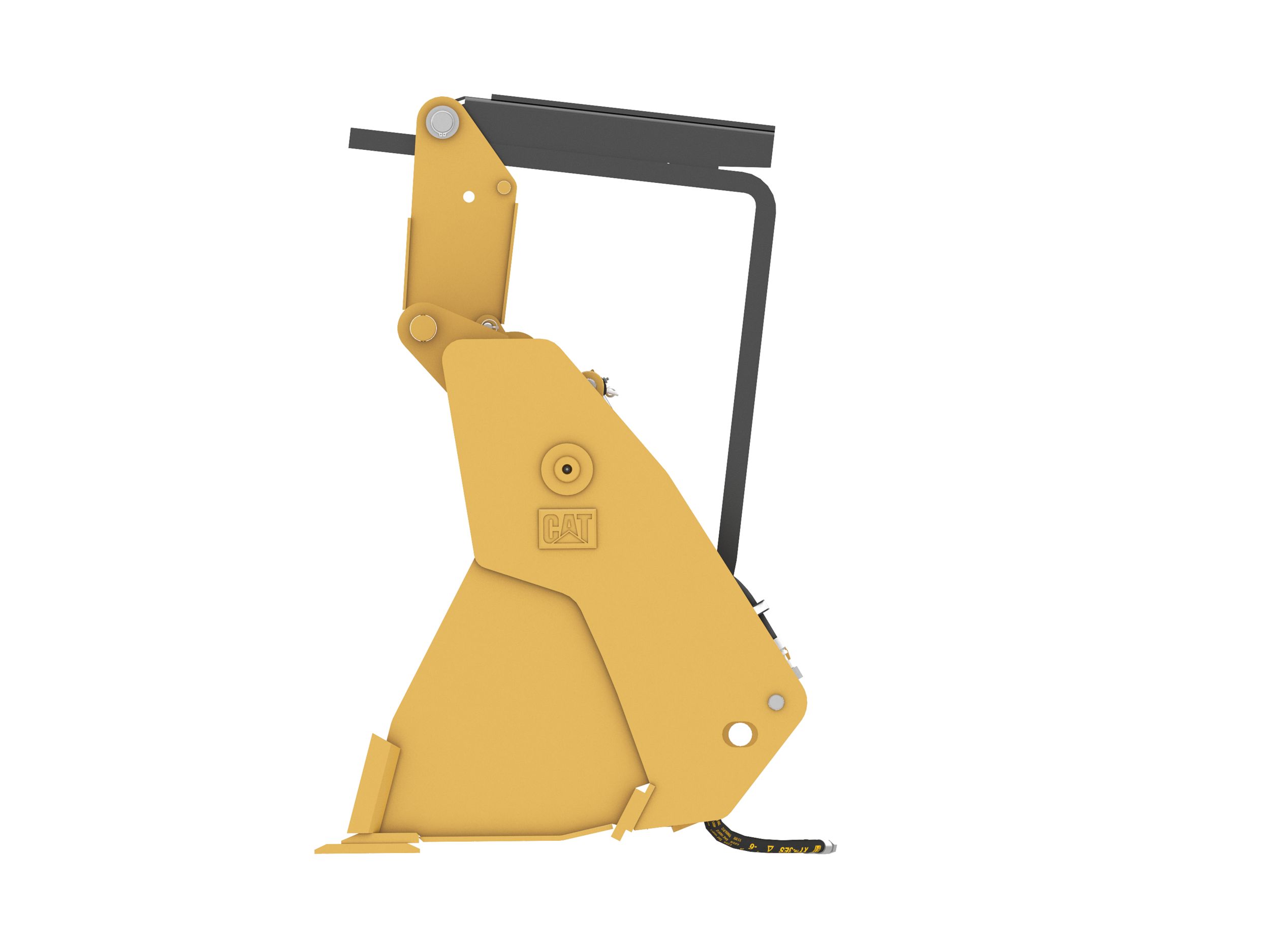 1.03 m3 (1.3 yd3), Single Tilt Pin On, Bolt-On Cutting Edge, Forks 