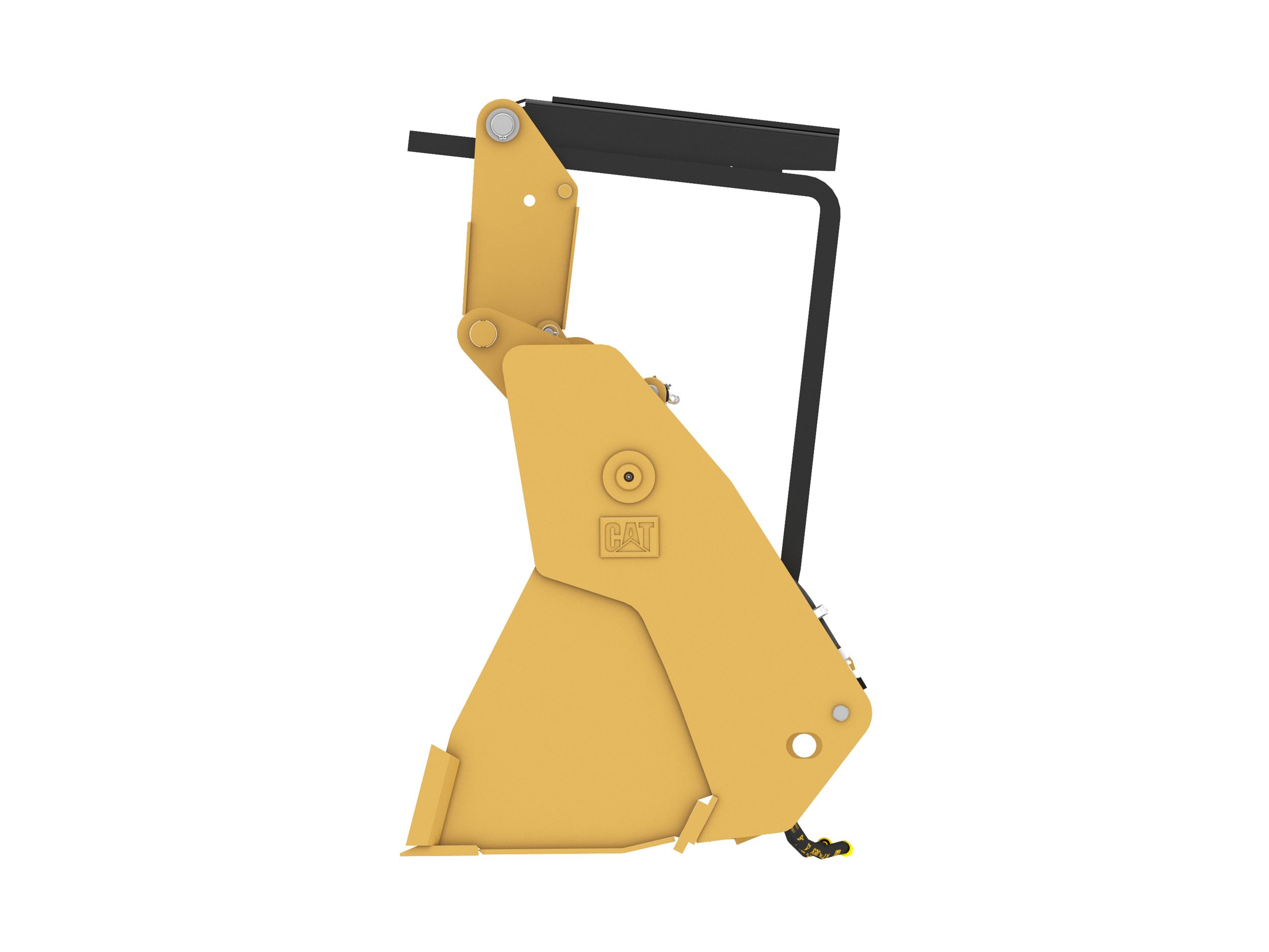 1.1 m3 (1.4 yd3), Single Tilt Pin On, Base Edge, Forks 