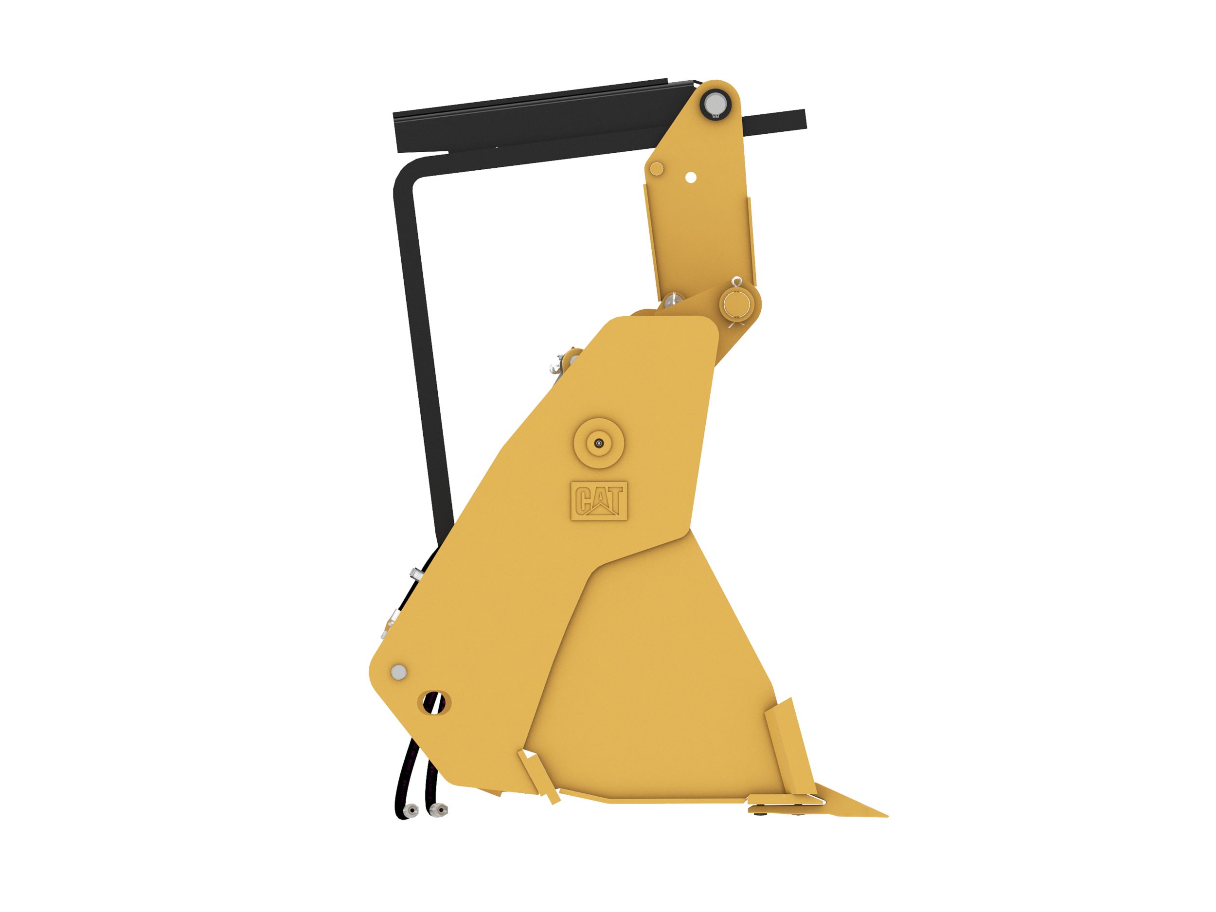 1.1 m3 (1.4 yd3), Single Tilt Pin On, Bolt-On Teeth, Forks 