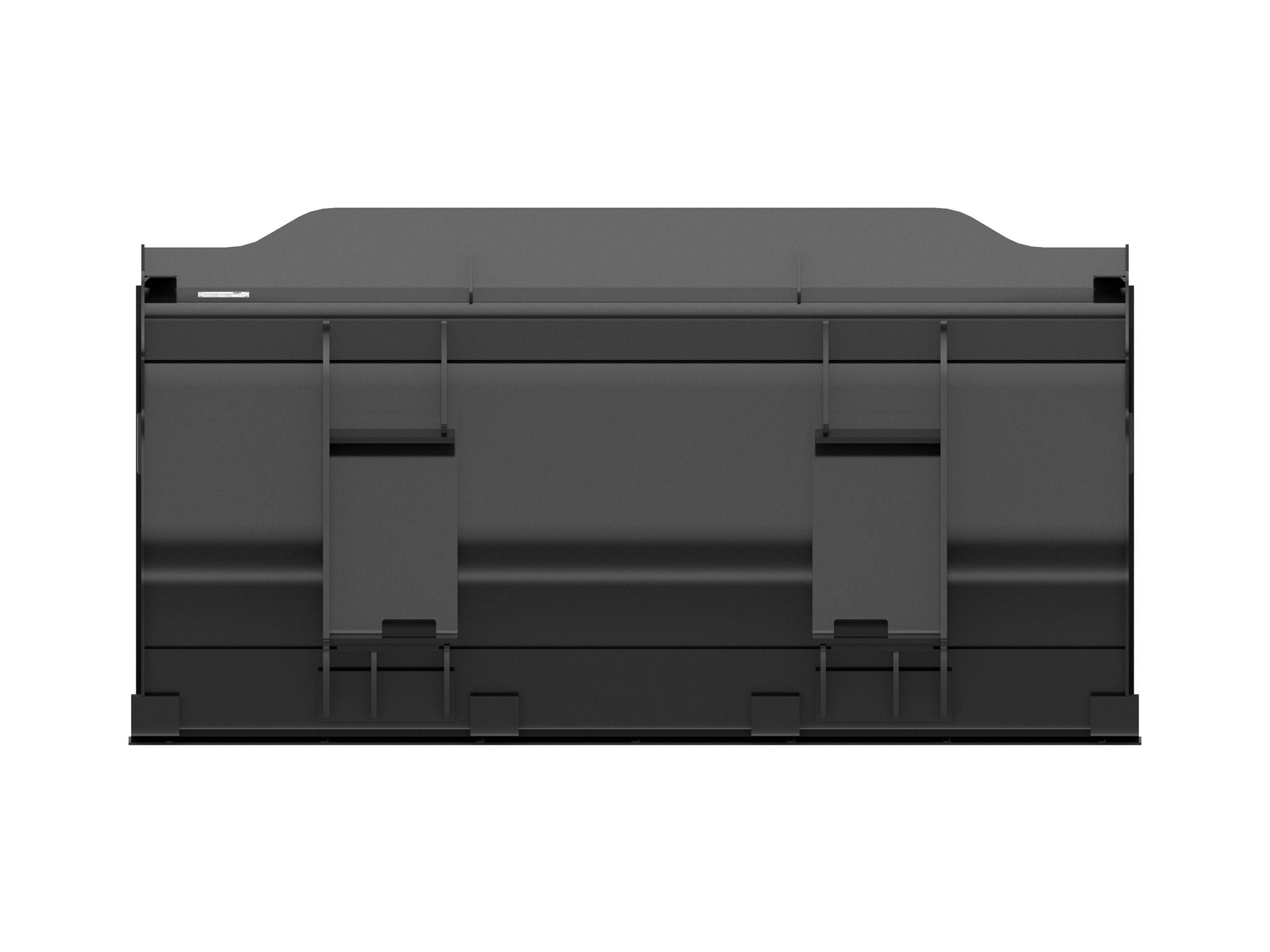 Ковш 1,0 м3 (1,3 ярда3), устройство смены навесного оборудования мини-погрузчика, режущая кромка с болтовым креплением (