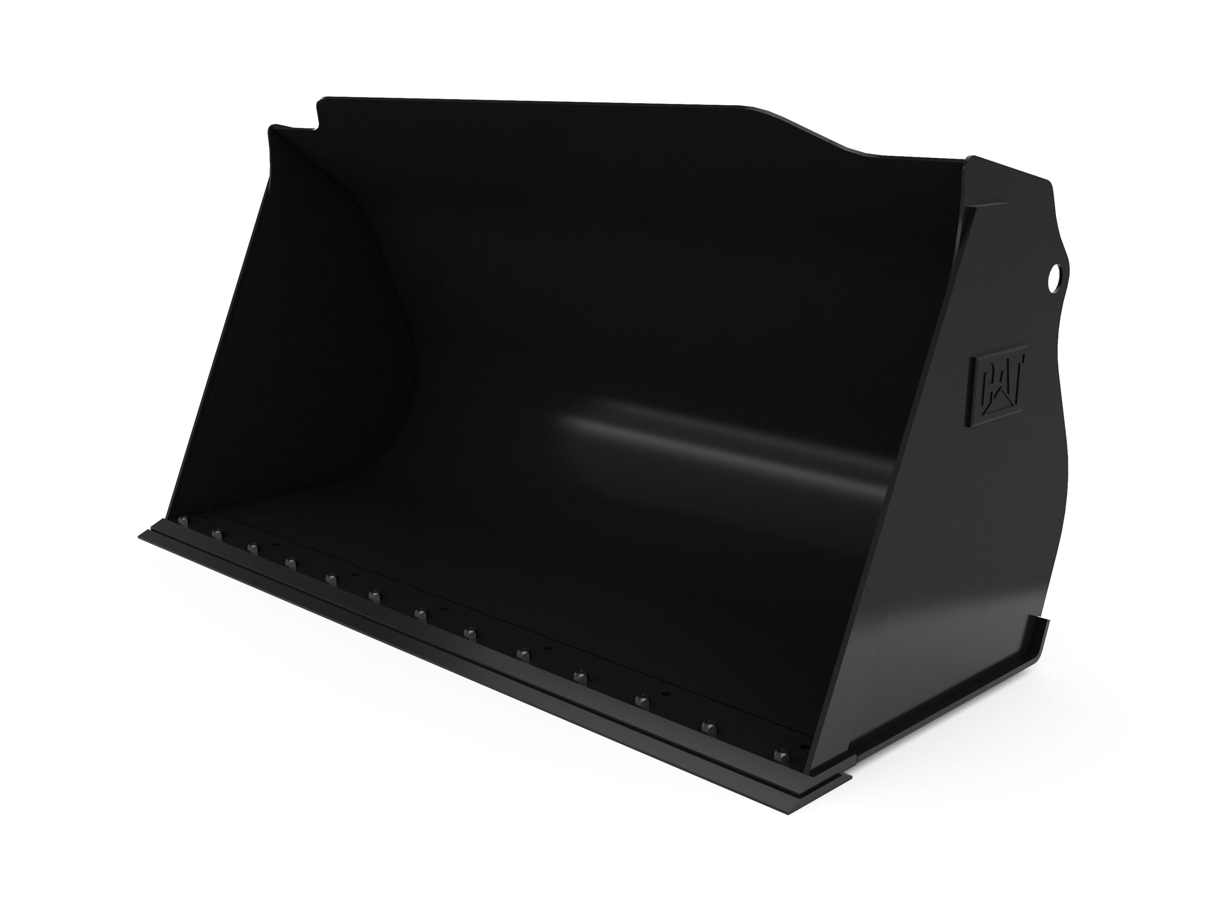 Ковш 1,0 м3 (1,3 ярда3), устройство смены навесного оборудования мини-погрузчика, режущая кромка с болтовым креплением (