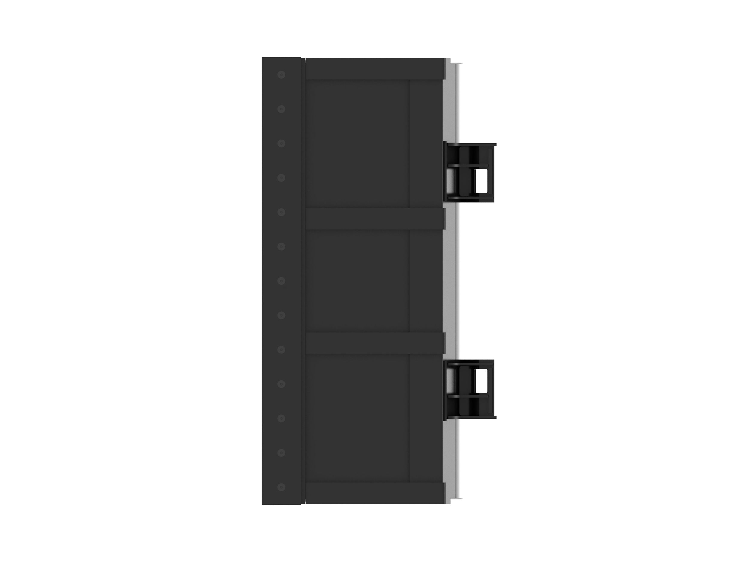 Ковш 1,0 м3 (1,3 ярда3), устройство смены навесного оборудования мини-погрузчика, режущая кромка с болтовым креплением (