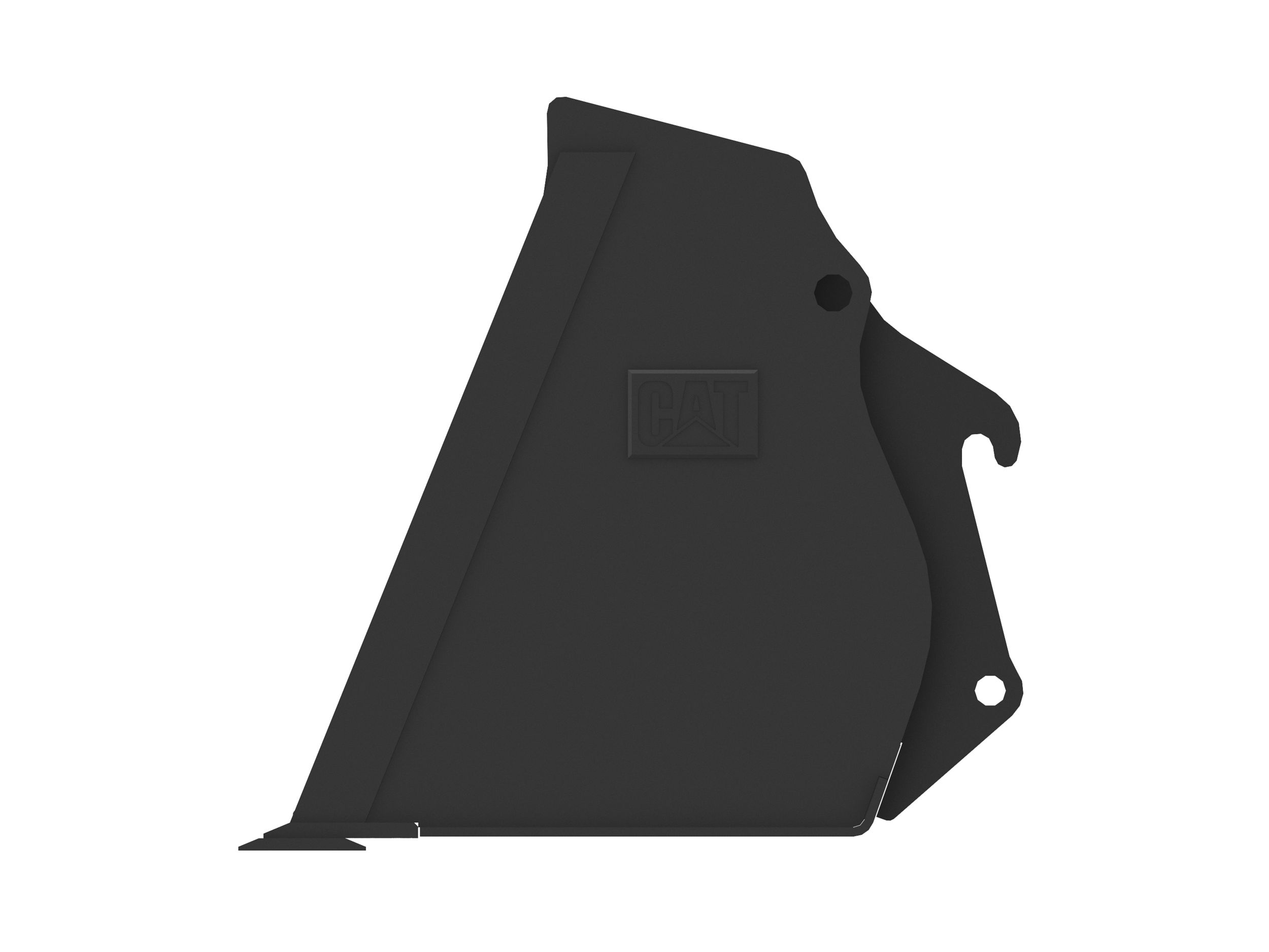 Ковш 1,2 м3 (1,6 ярда3), устройство смены навесного оборудования ISO, режущая кромка с болтовым креплением