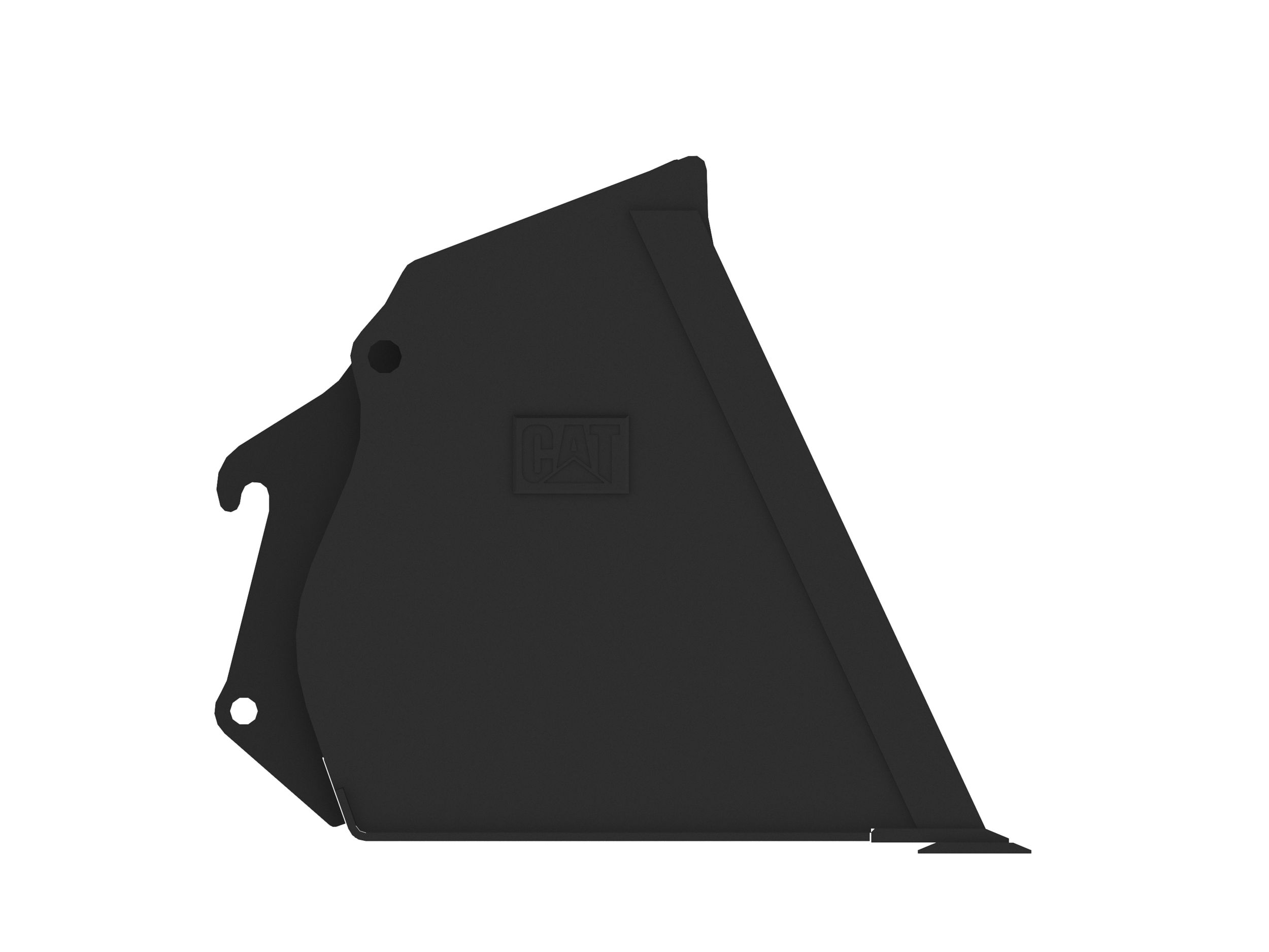 Ковш 1,5 м3 (2 ярда3), устройство смены навесного оборудования ISO, режущая кромка с болтовым креплением