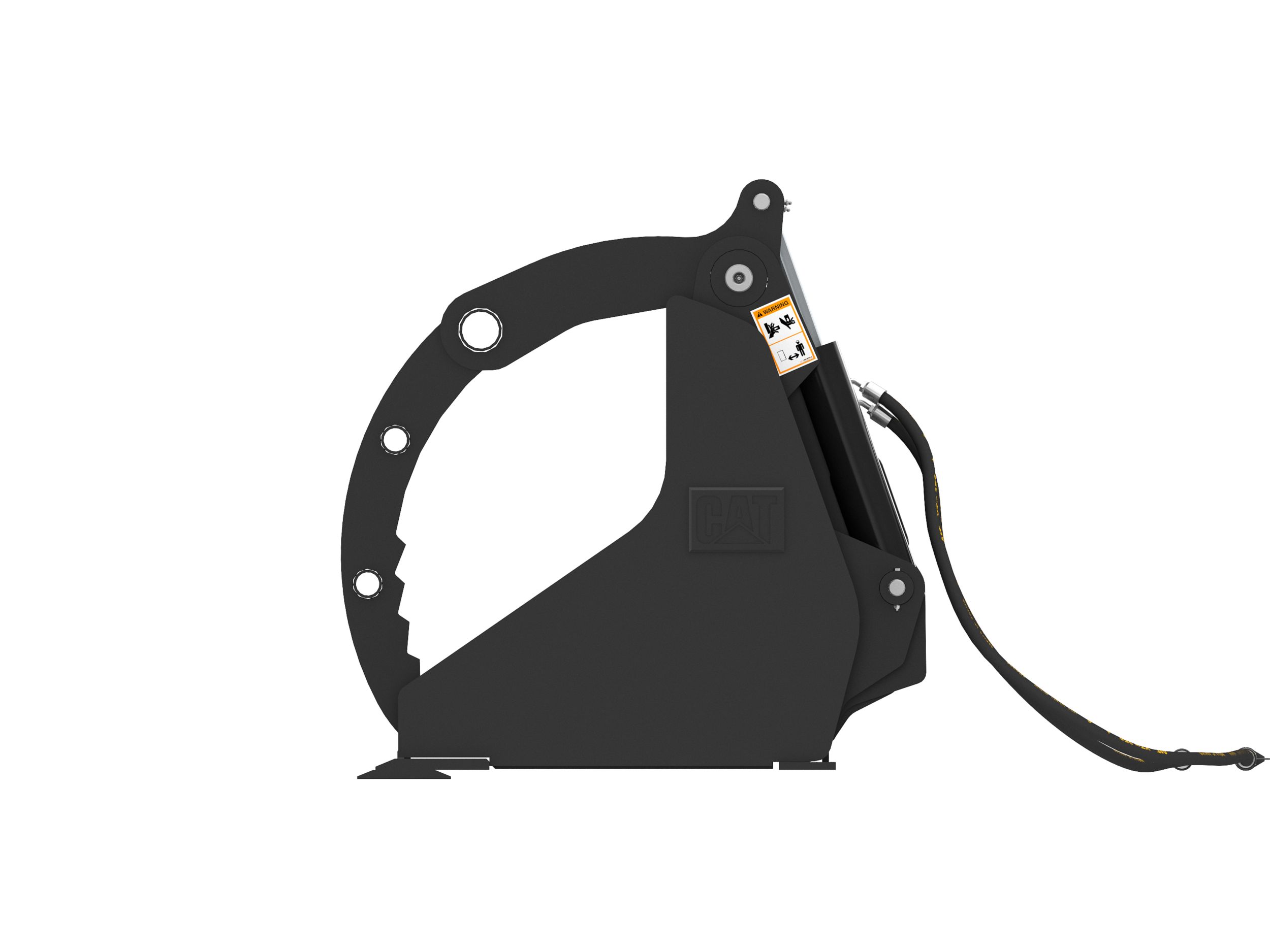 Ковш 2080 мм (82 дюйма), устройство смены навесного оборудования мини-погрузчика, режущая кромка с болтовым креплением (