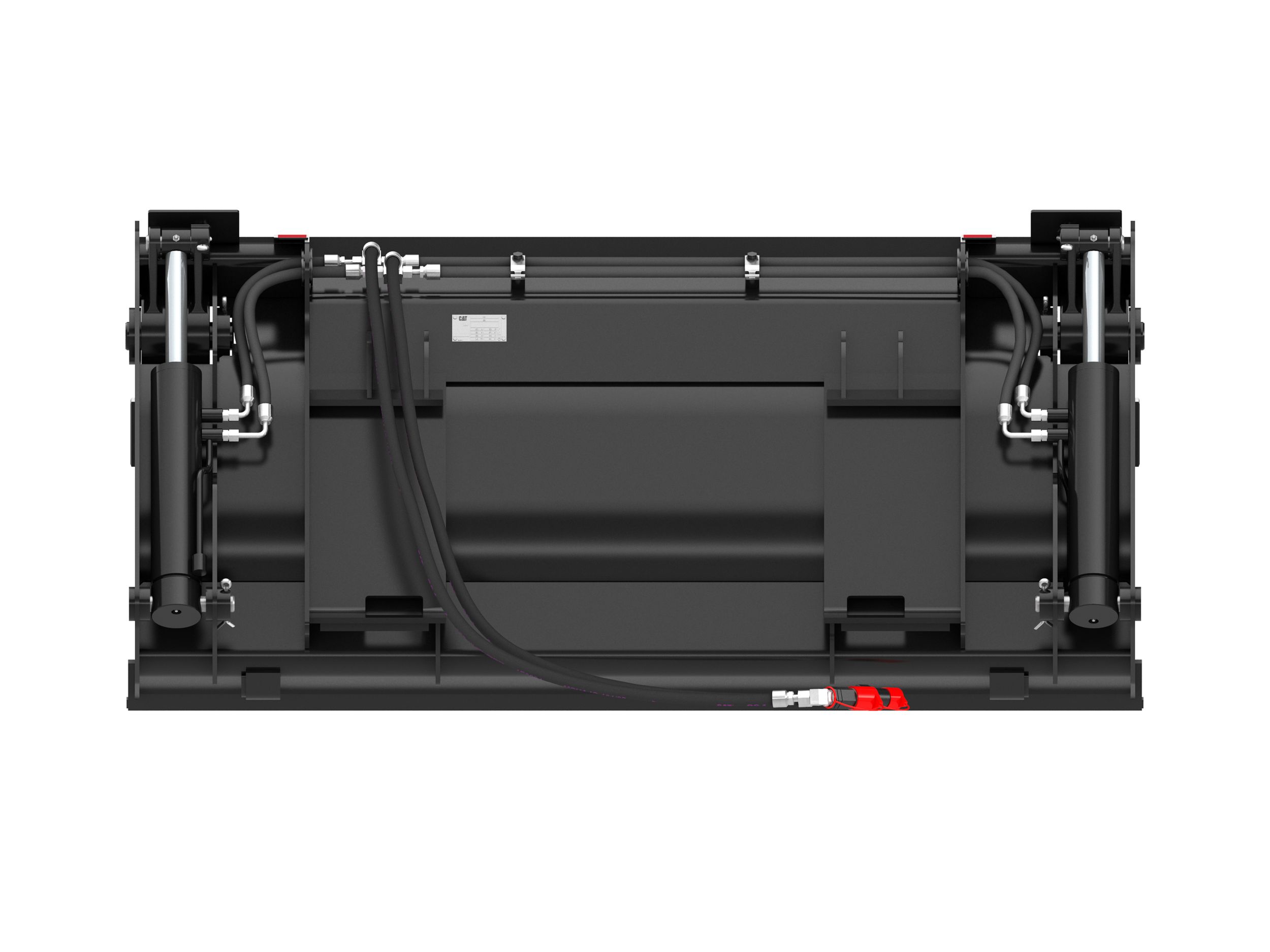 0.6 m3 (0.8 yd3), Skid Steer Coupler, Base Edge 
