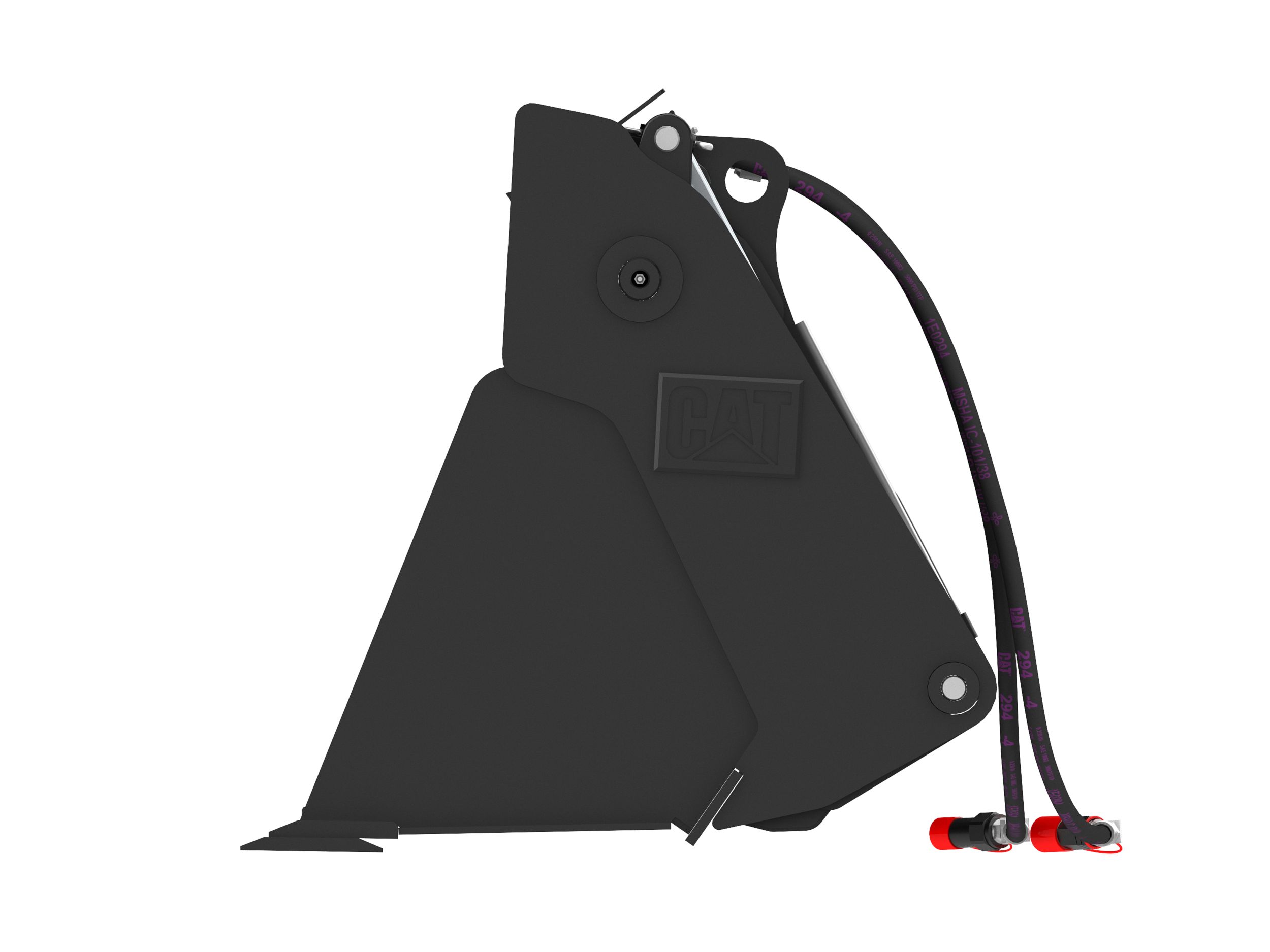 Ковш 0,6 м3 (0,8 ярда3) с режущей кромкой с болтовым креплением