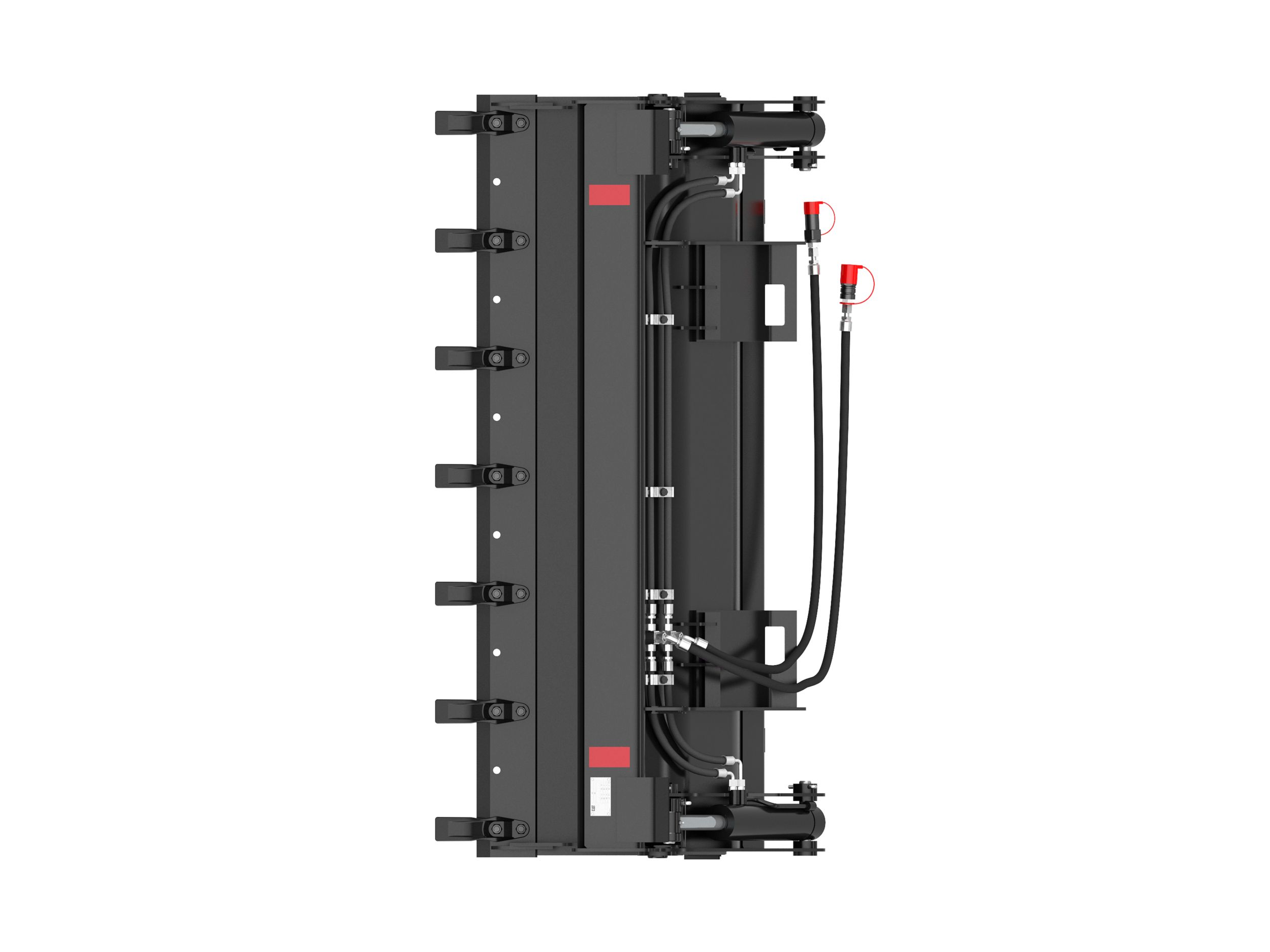 Ковш 0,8 м3 (1,0 ярда3), устройство смены навесного оборудования мини-погрузчика, зубья с болтовым креплением