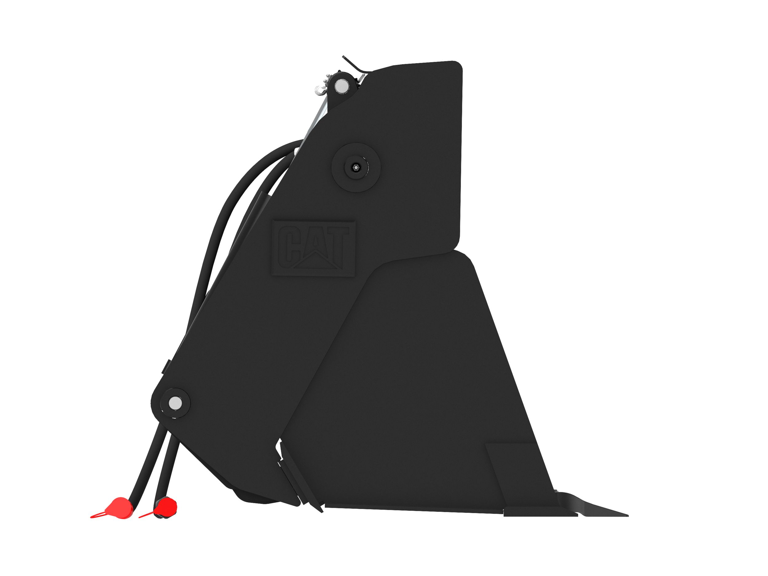 Ковш 0,8 м3 (1,0 ярда3), устройство смены навесного оборудования мини-погрузчика, зубья с болтовым креплением