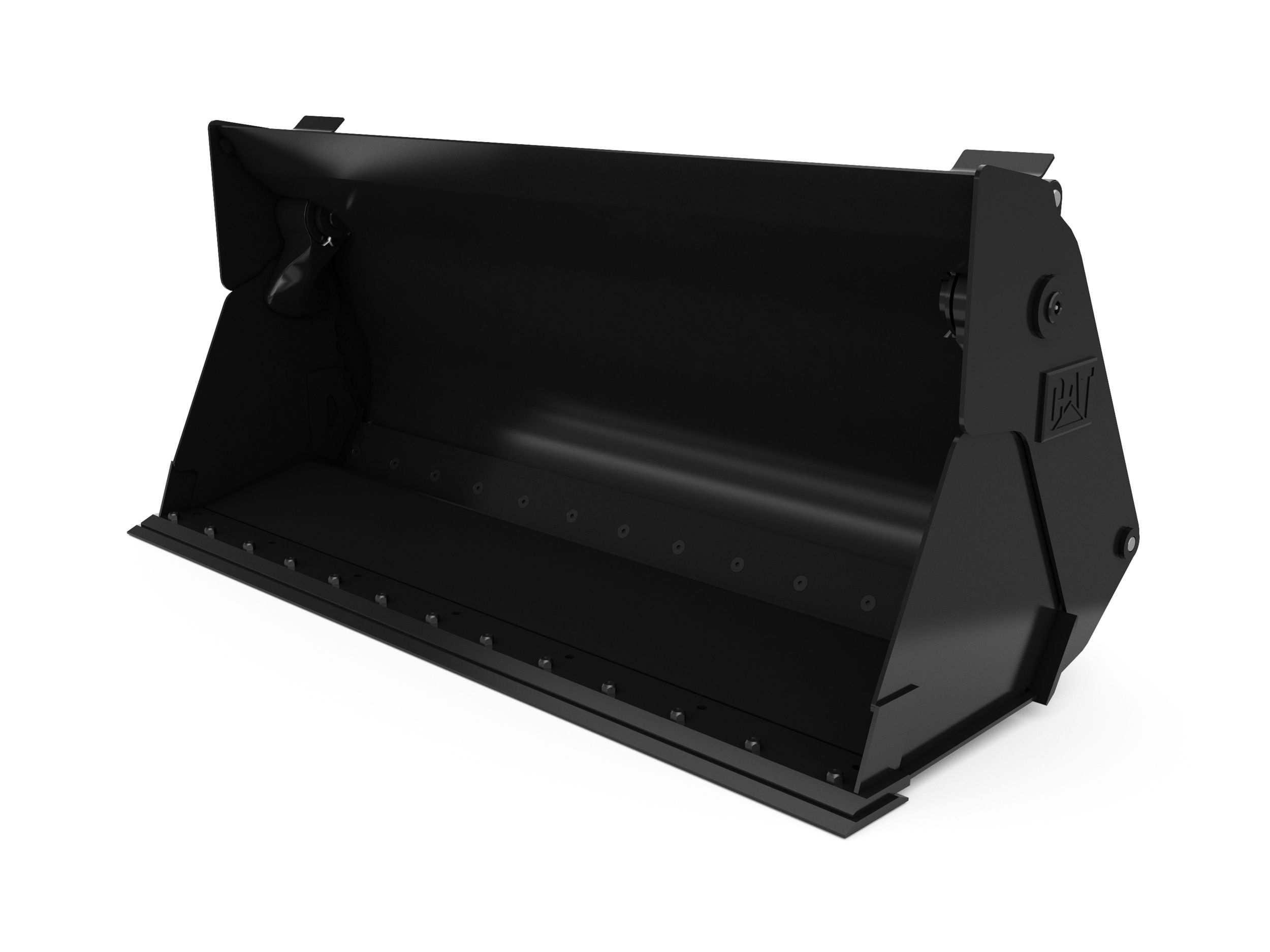 Ковш 0,9 м3 (1,2 ярда3), устройство смены навесного оборудования мини-погрузчика, режущая кромка с болтовым креплением (