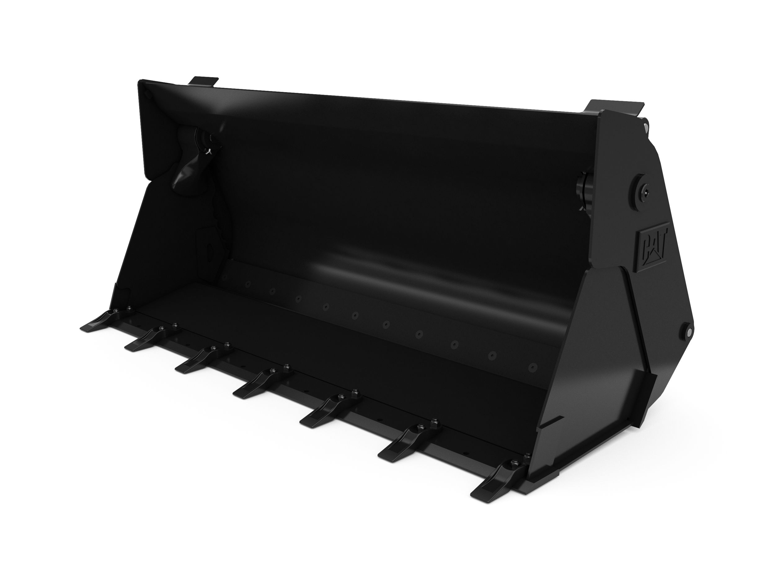 Ковш 0,9 м3 (1,2 ярда3), устройство смены навесного оборудования мини-погрузчика, зубья с болтовым креплением