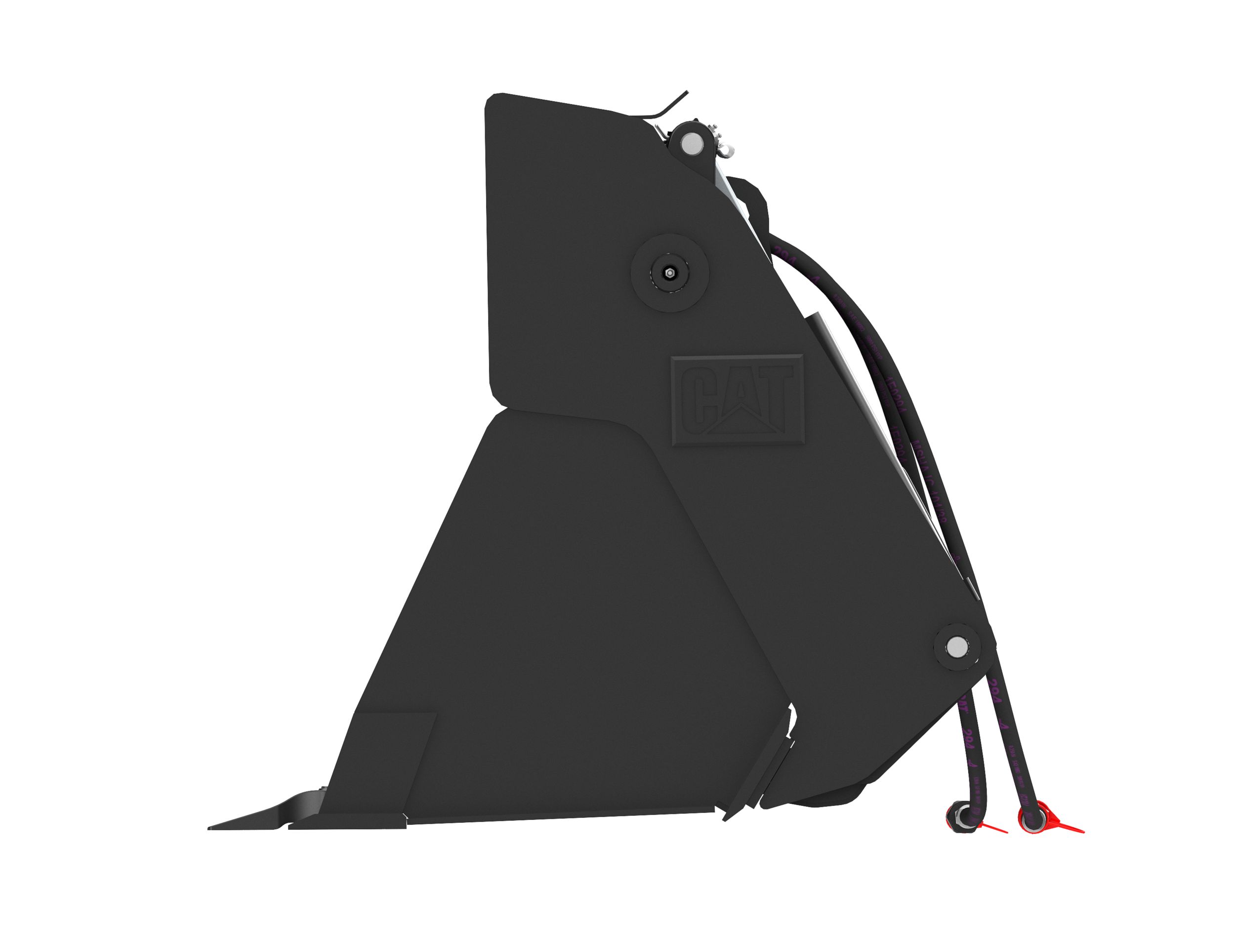 Ковш 0,9 м3 (1,2 ярда3), устройство смены навесного оборудования мини-погрузчика, зубья с болтовым креплением