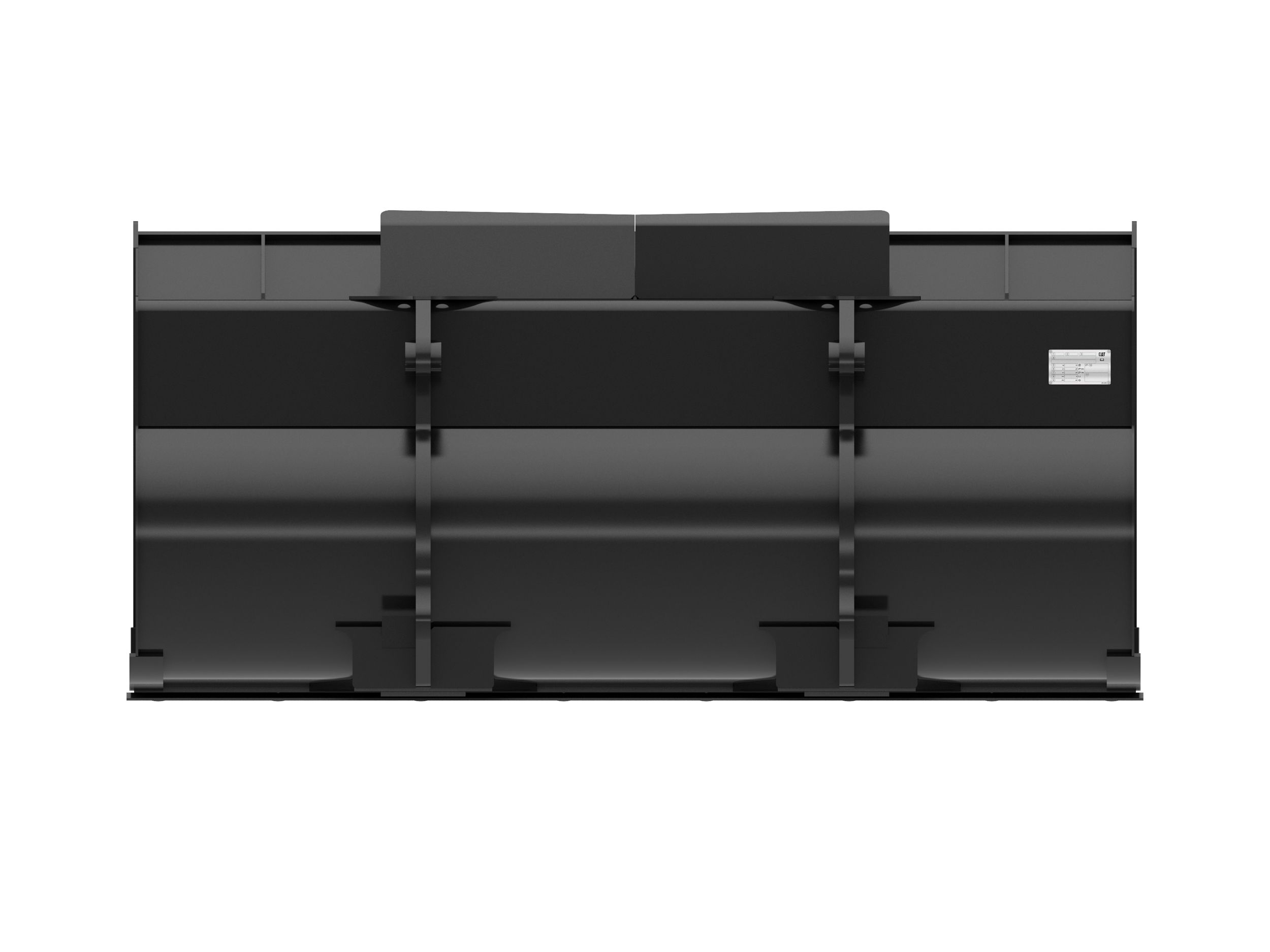 Ковш 1,9 м3 (2,5 ярда3), устройство смены навесного оборудования ISO, режущая кромка с болтовым креплением