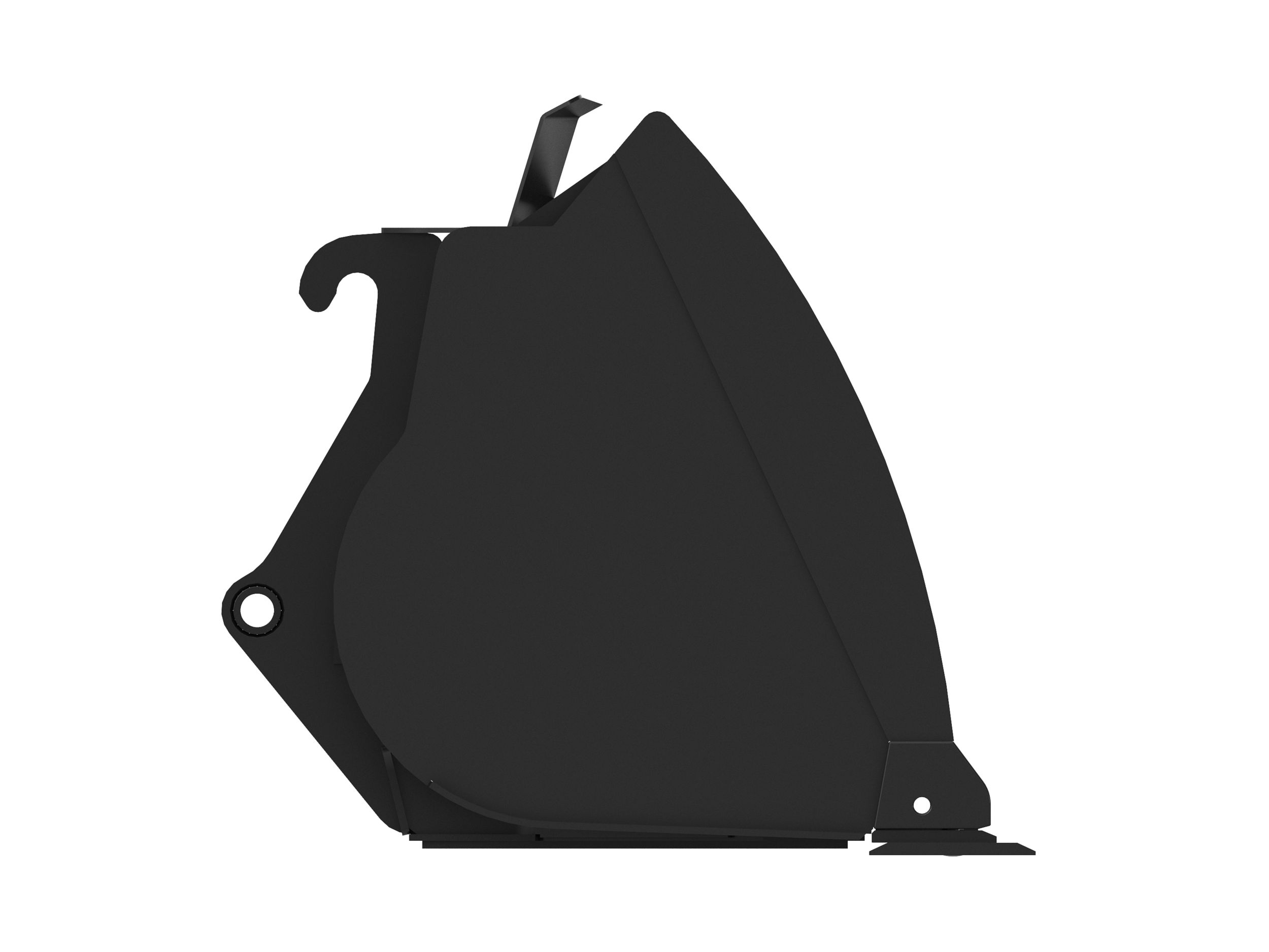 Ковш 1,9 м3 (2,5 ярда3), устройство смены навесного оборудования IT, режущая кромка с болтовым креплением